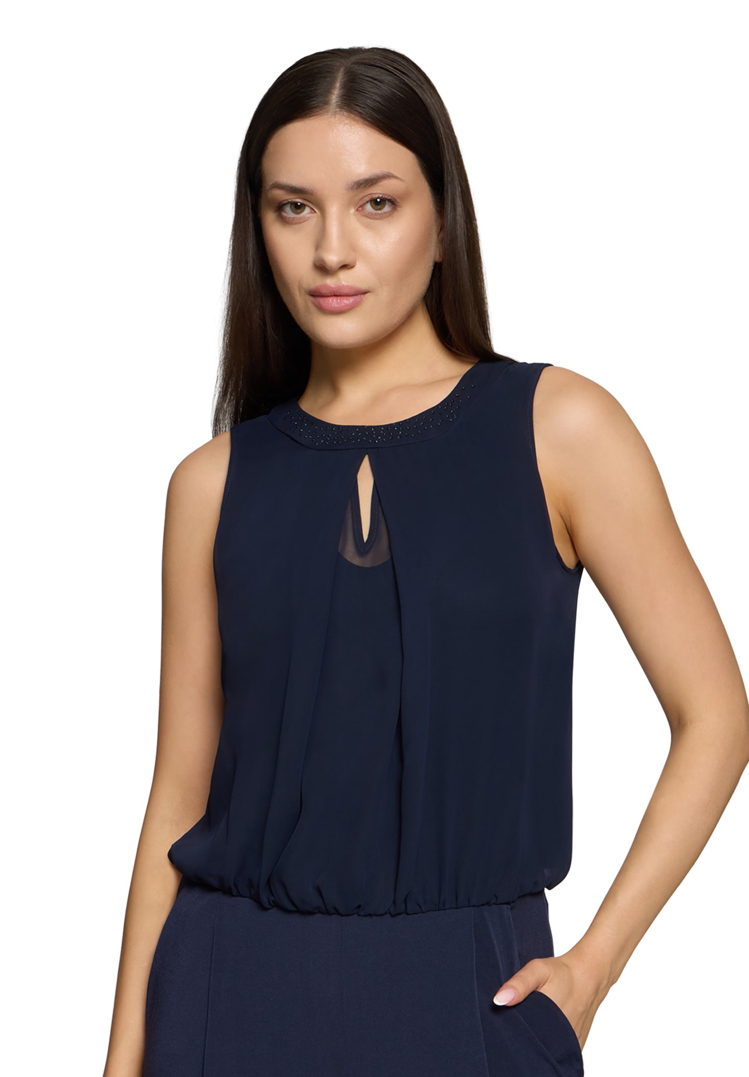 Vera Mont Overall »Damen Jumpsuit mit Cut-Outs« 1 Stk. tlg. Cut-Outs