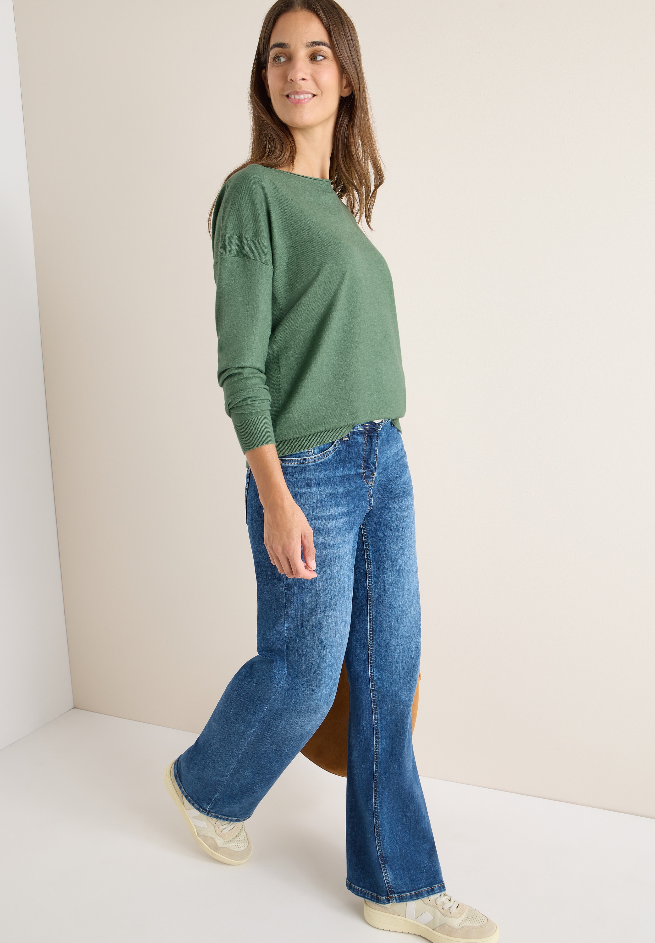 Cecil Strickpullover, mit Strukturdetail