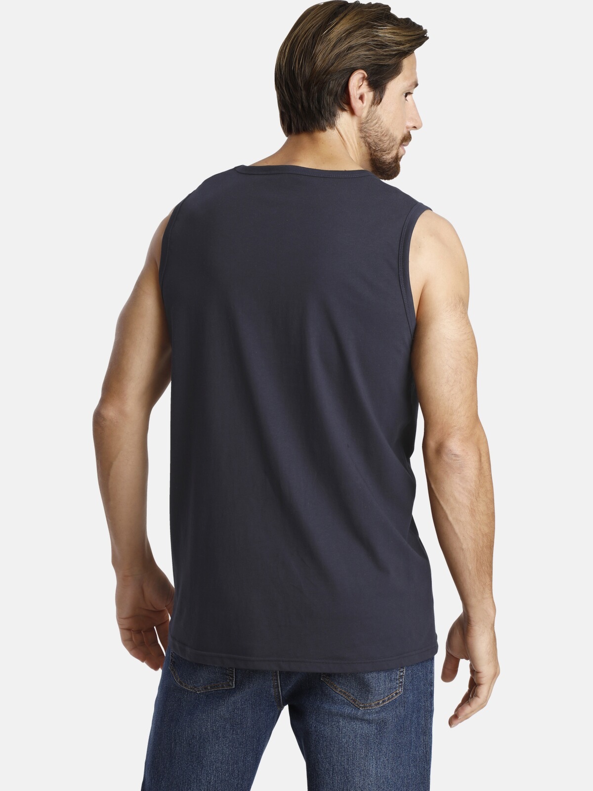 Jan Vanderstorm Beute Tank Top Dark Blue 4XL 2