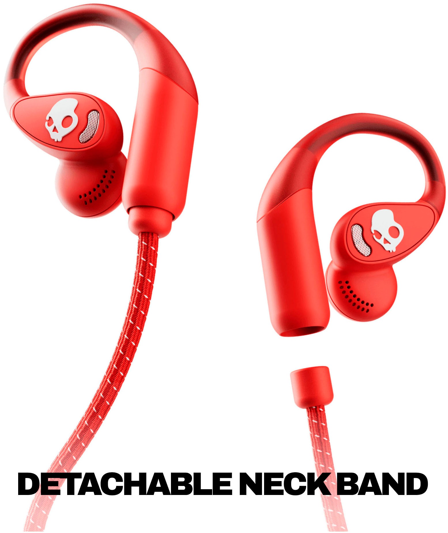 Skullcandy Open-Ear-Kopfhörer »Push 540 Open« Bluetooth Lautstärker-Regelung | Multi-Point-Verbindung | True Wireless | integrierte Steuerung für Anrufe und Musik