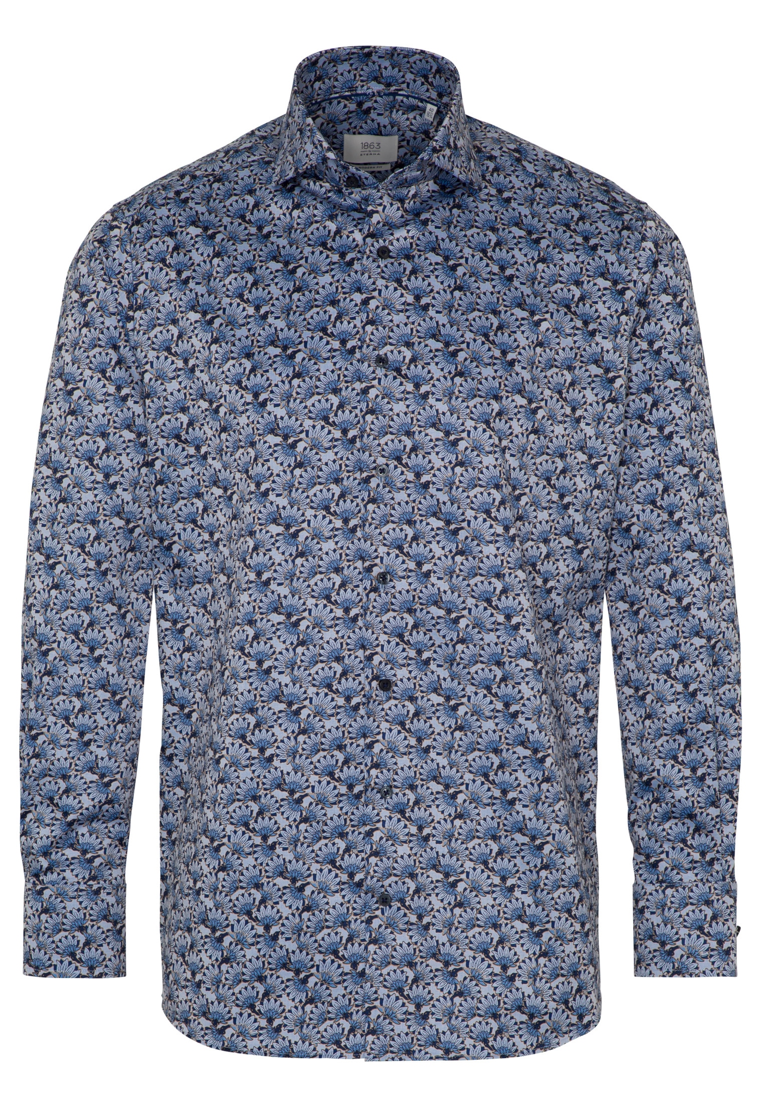 Eterna Langarmhemd »MODERN FIT« NON IRON (bügelfrei)