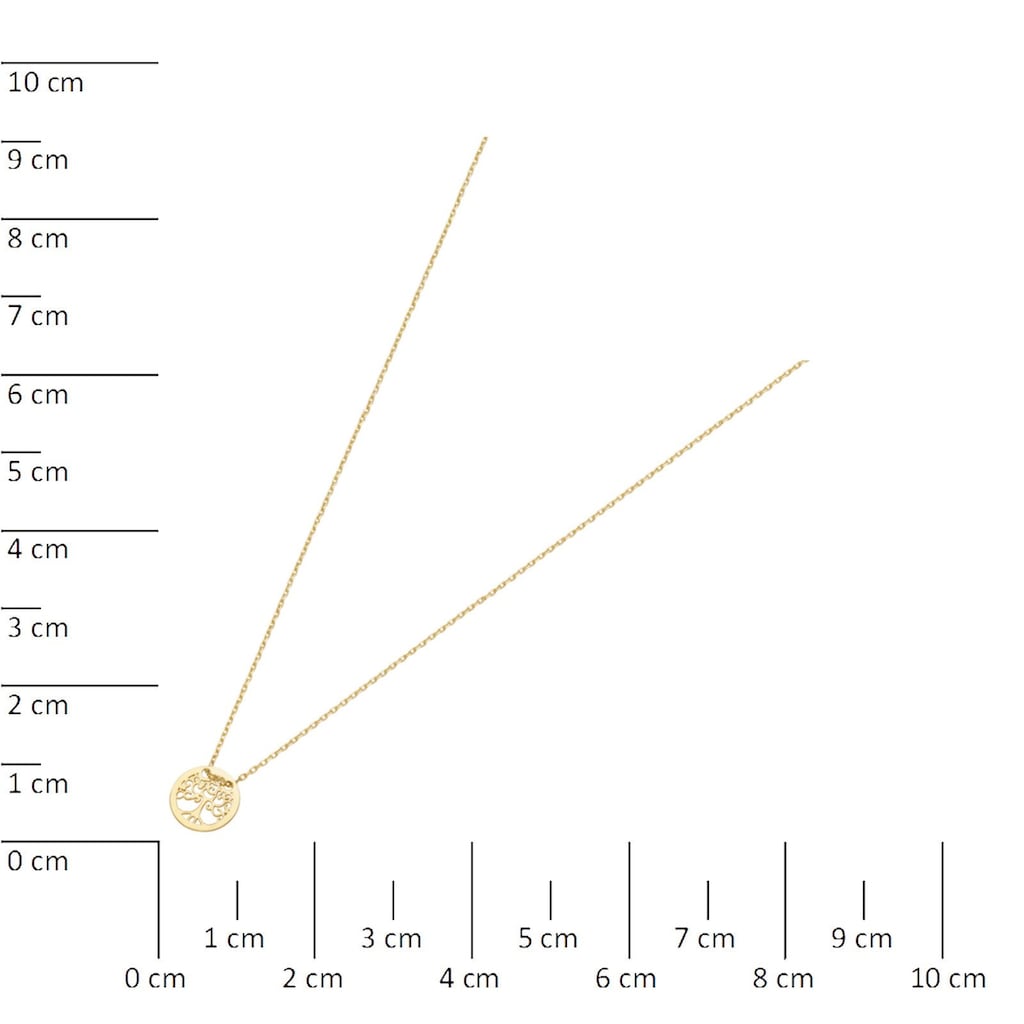 Luigi Merano Goldkette »Lebensbaum, Gold 585«