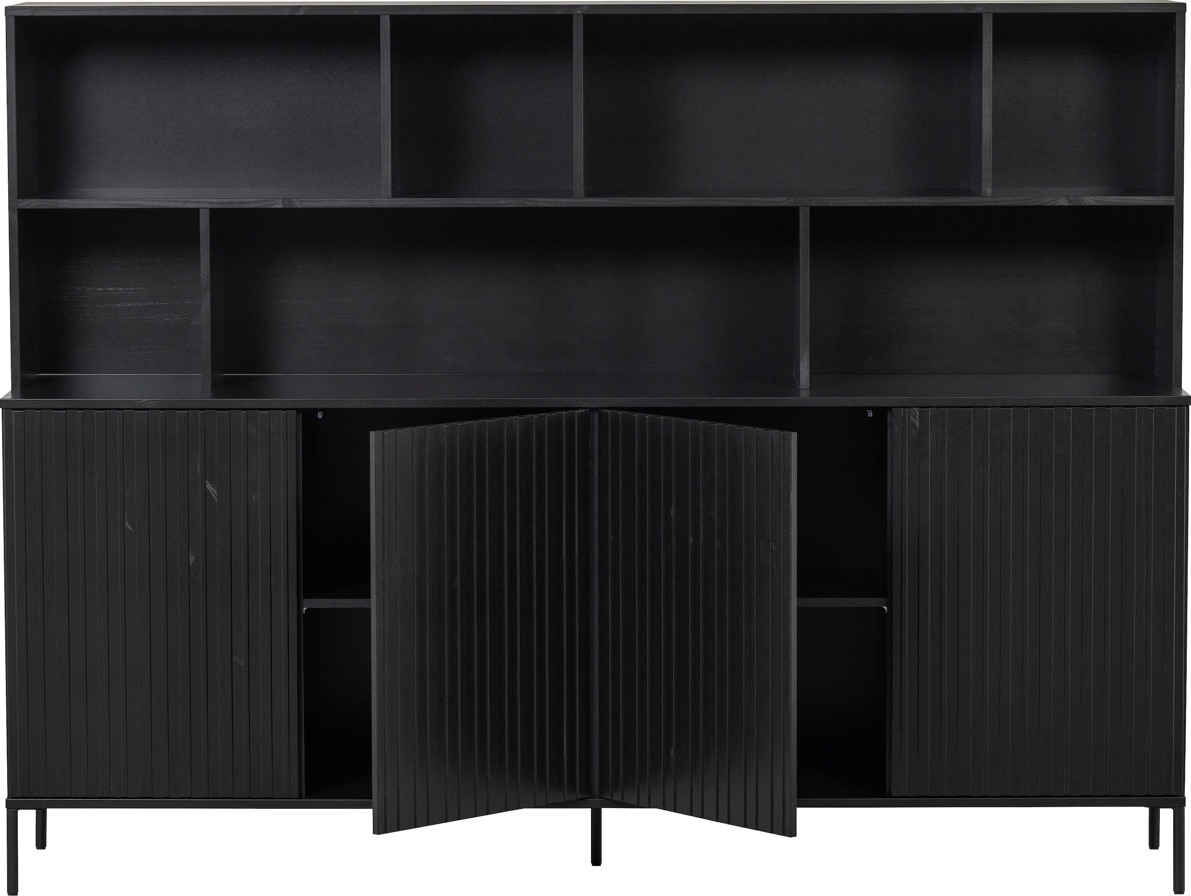 WOOOD Buffet »New Gravure«, mit viel Stauraum, Breite 200 cm