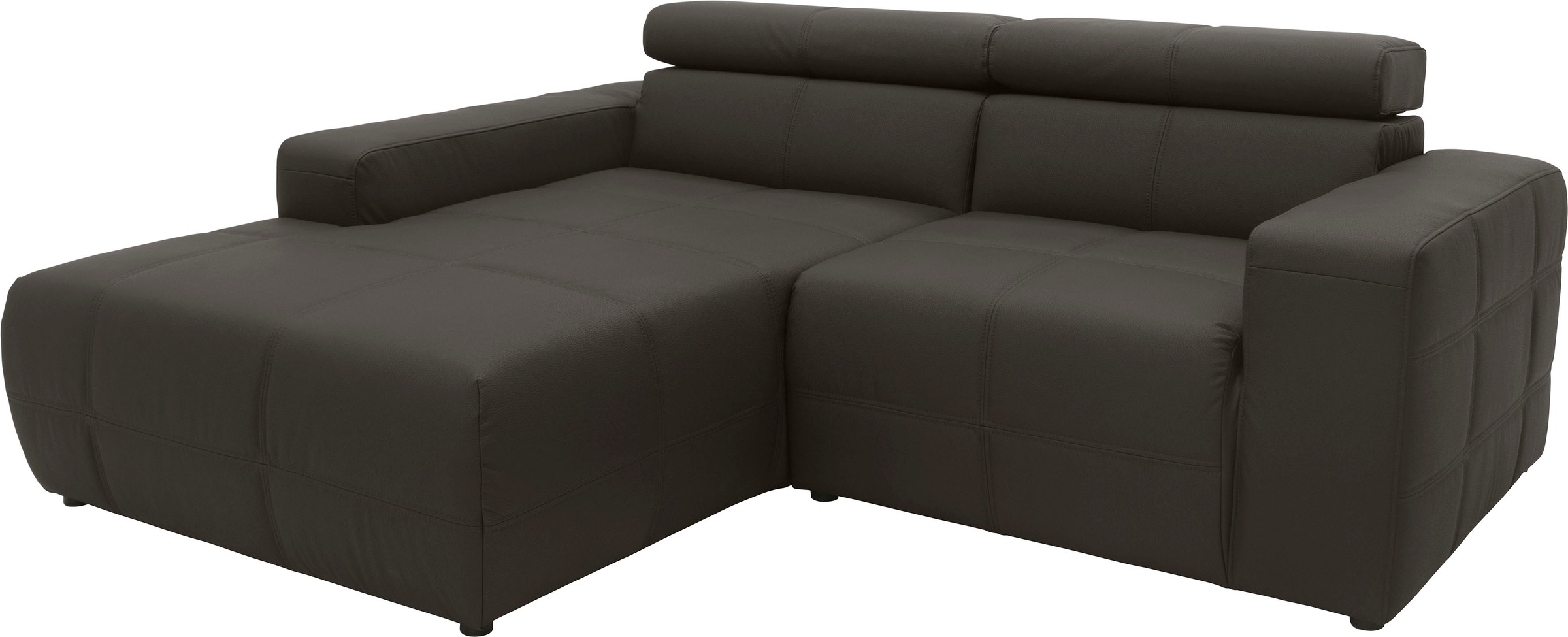 DOMO collection Ecksofa "Brandon kleine Ausführung B/T/H: 214/100/80 cm", M günstig online kaufen