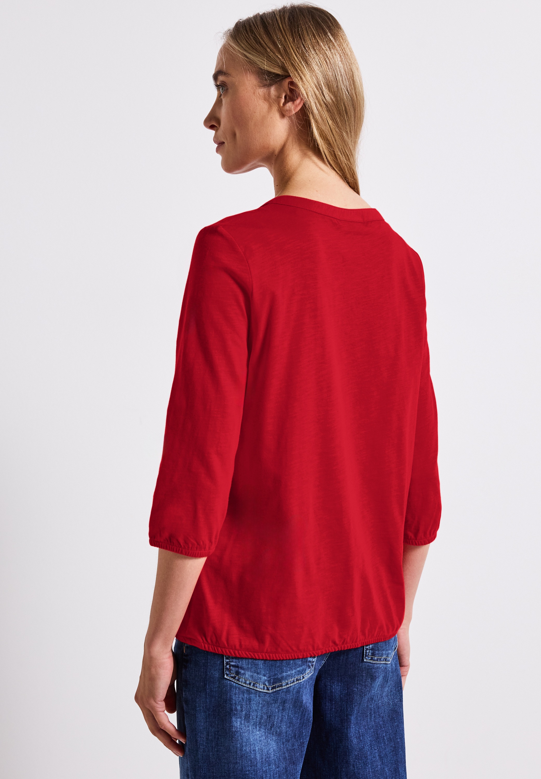 STREET ONE T-Shirt, aus reiner Baumwolle