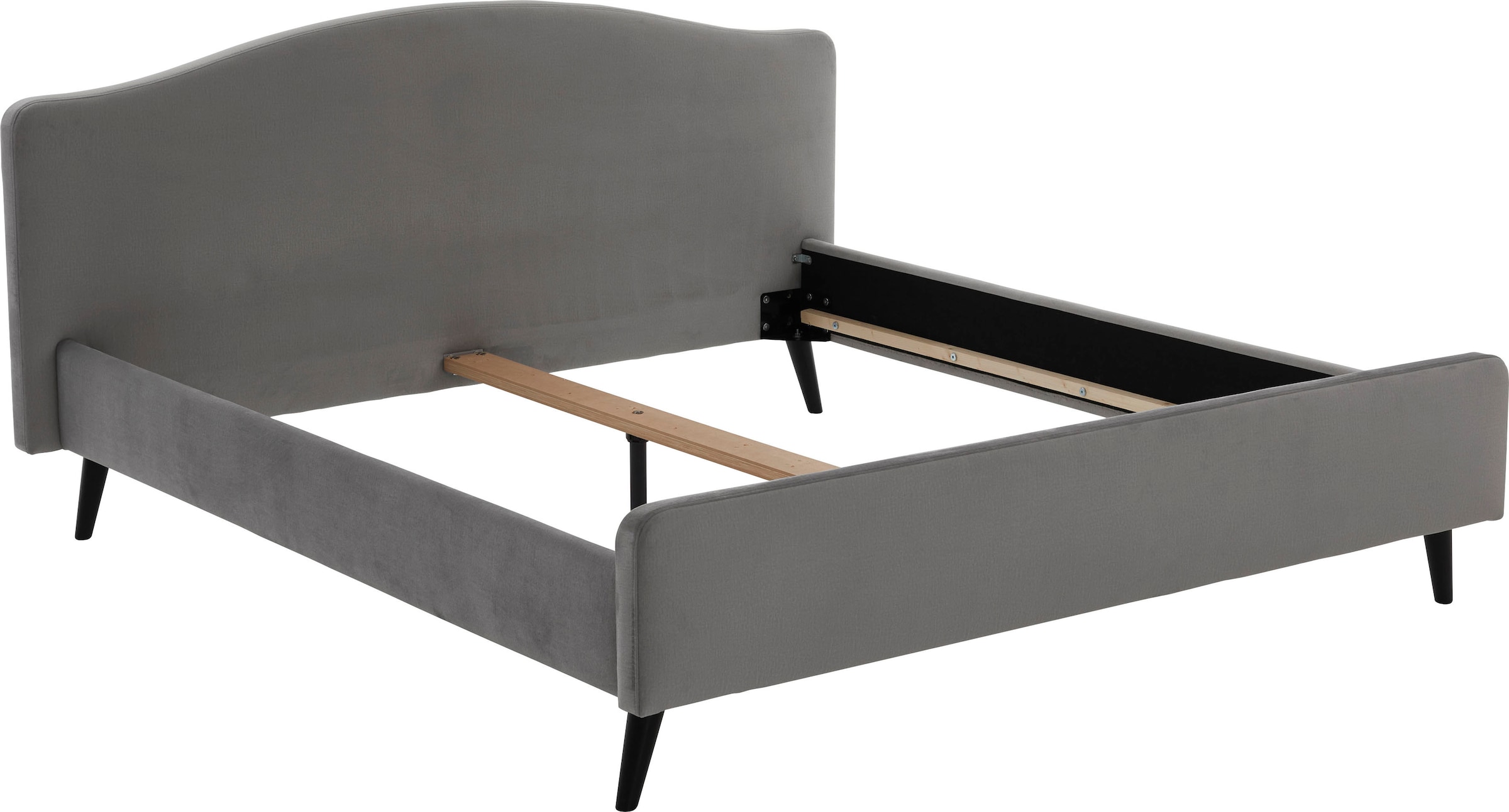 ATLANTIC home collection Polsterbett »Tamiga«, mit Massivholzfüße