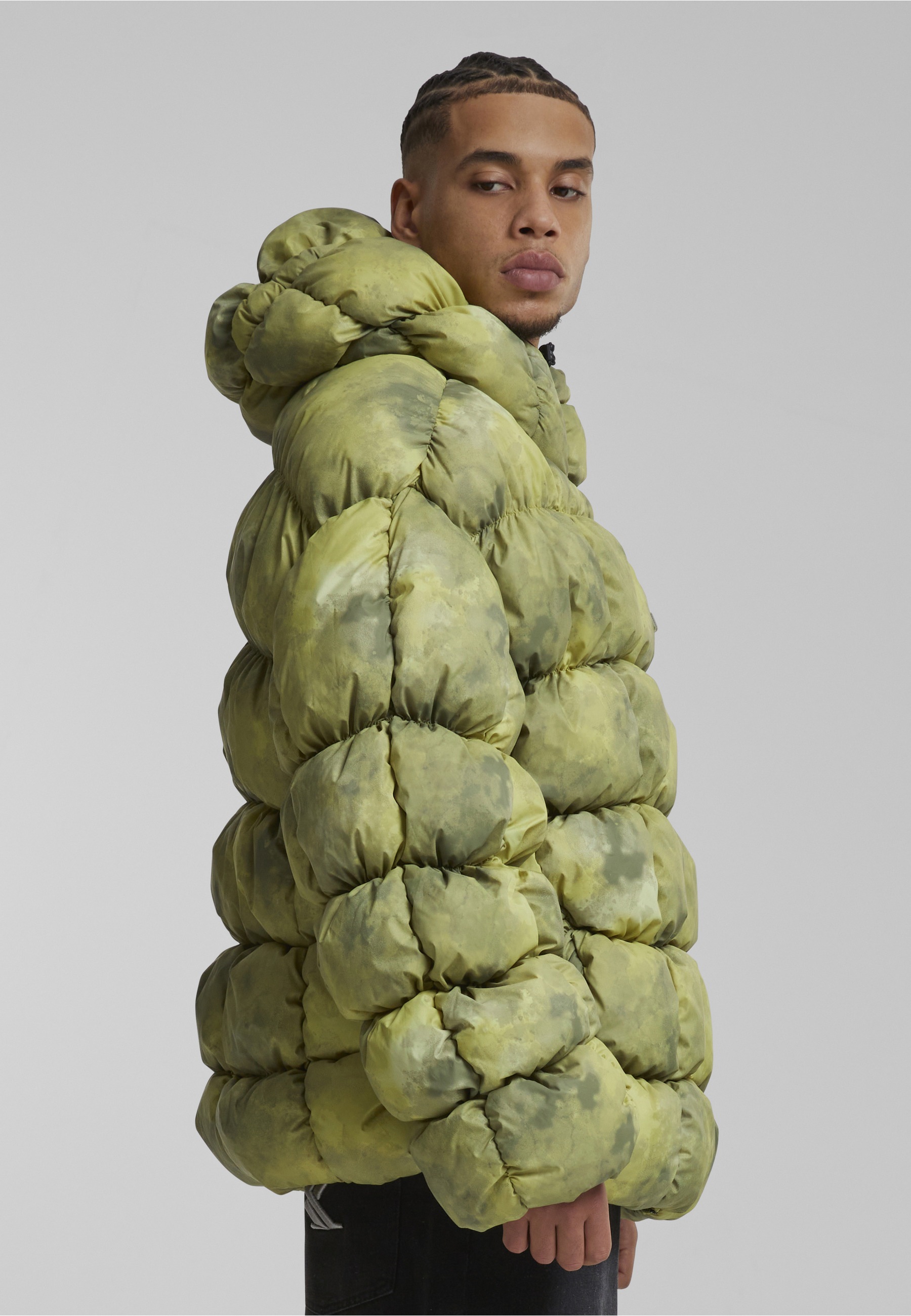 Karl Kani Winterjacke »Karl Kani Karl Kani Sport Patch Square Quilted Puffer Jacket« 1 Stk. tlg. ohne Kapuze