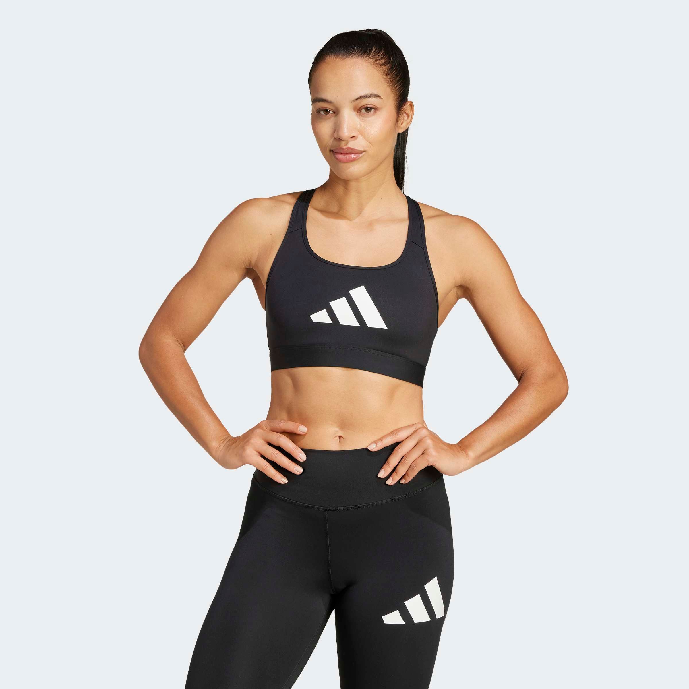 adidas Performance Sport-BH "PRIMELIFTREACT GRAFIK SPORT-BH" ohne Bügel, mit AEROREADY-Technologie, für Erwachsene