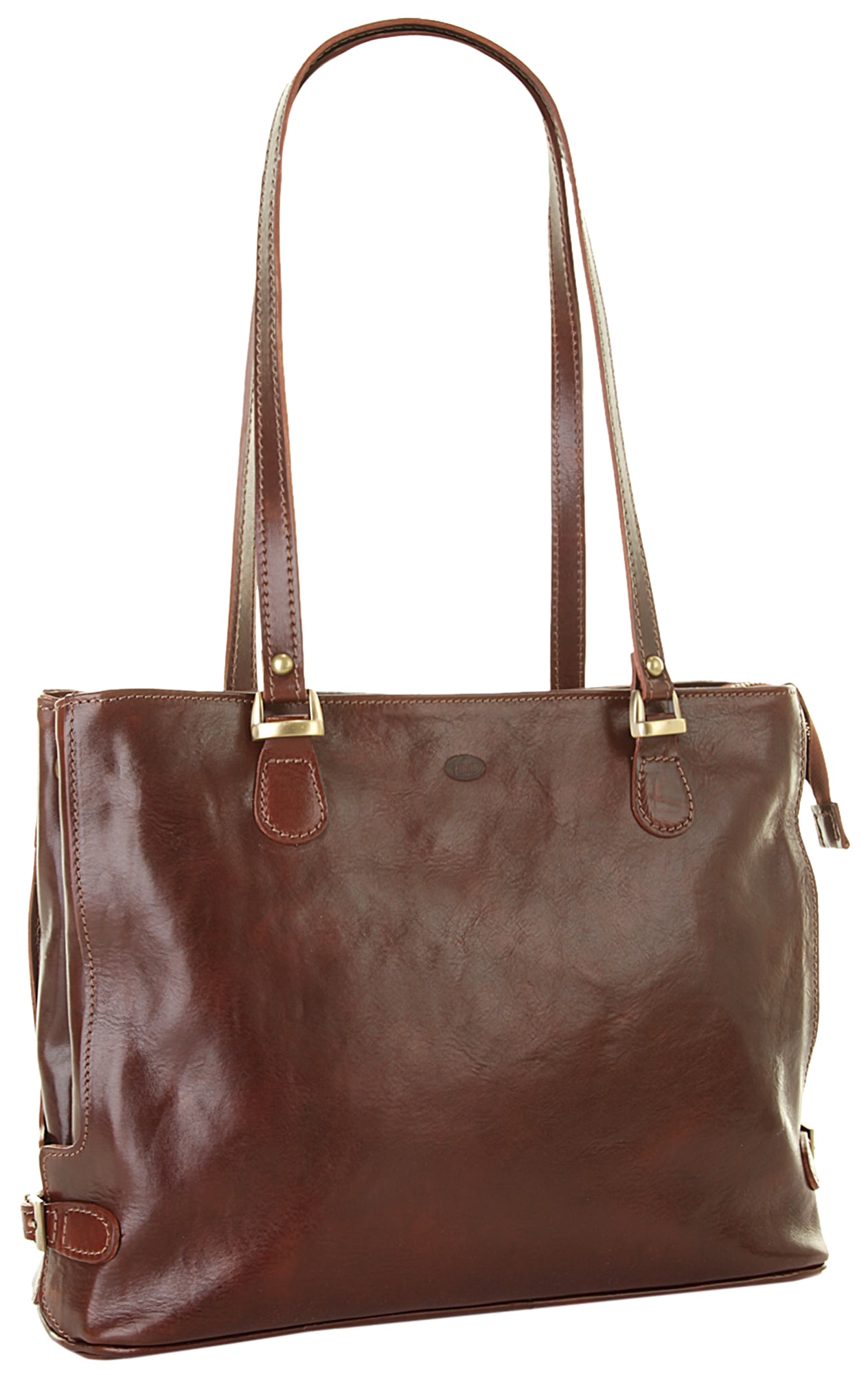Piké Shopper, echt Leder, Made in Italy