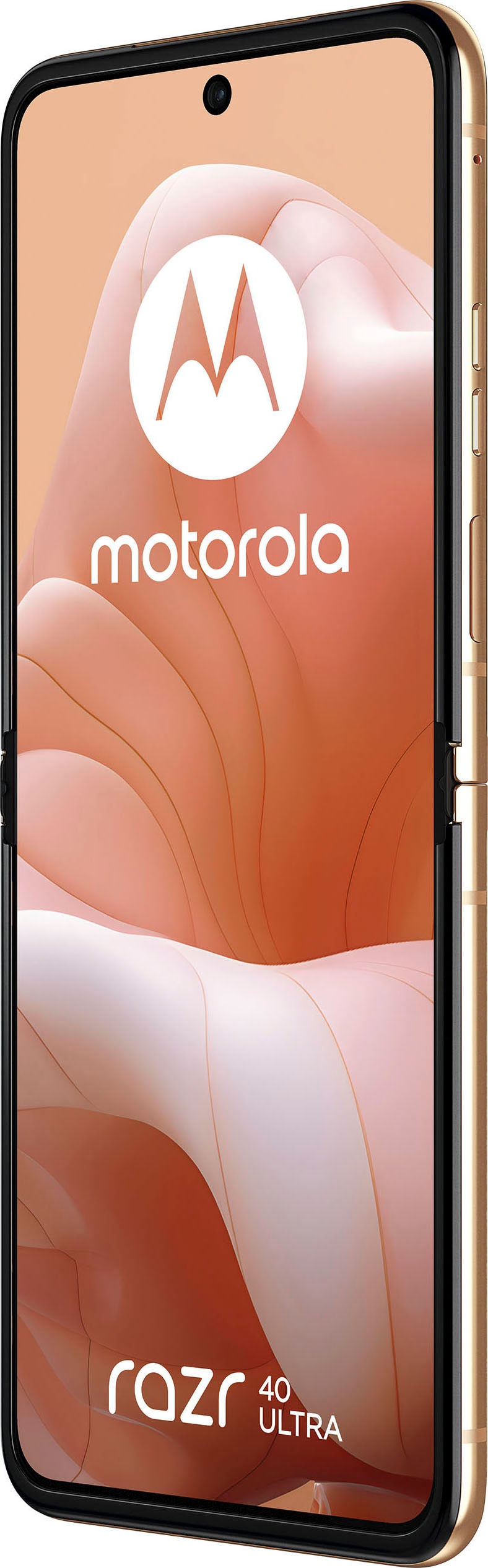 Motorola Smartphone »Motorola razr40 ultra«, Peach Fuzz