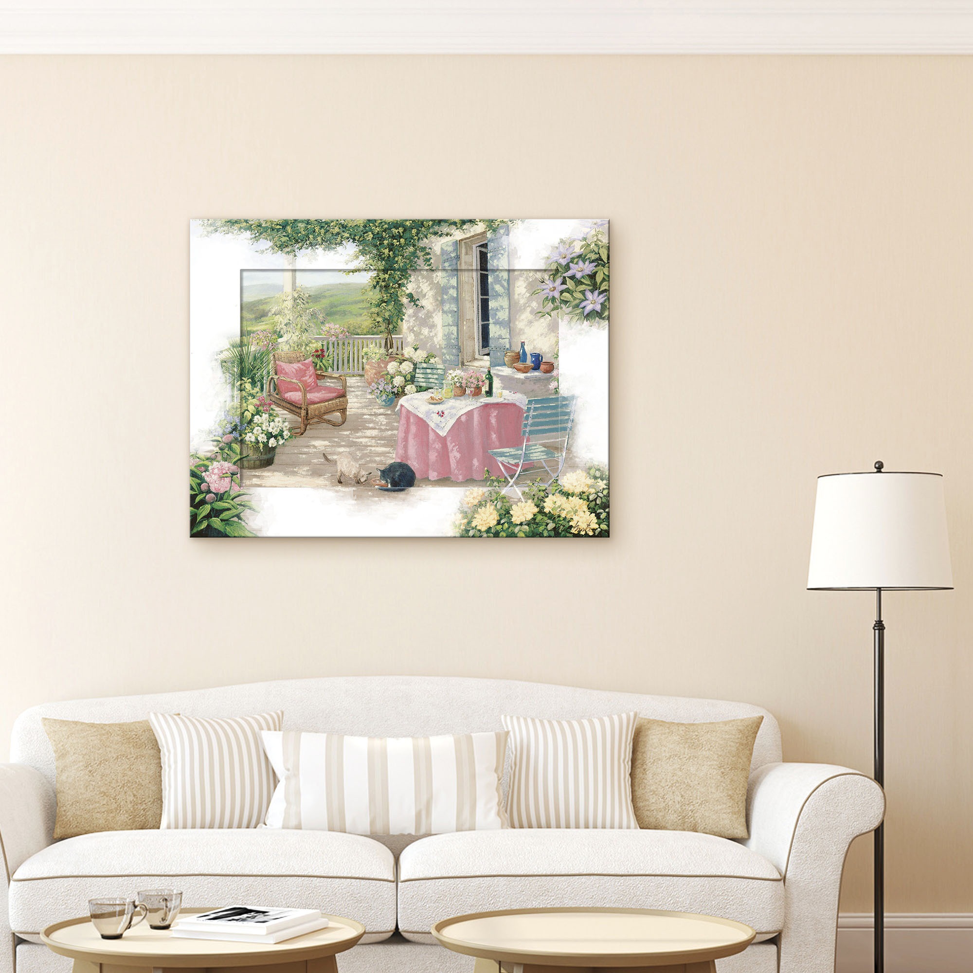 Artland Wandbild »Brunch«, Garten, (1 St.)