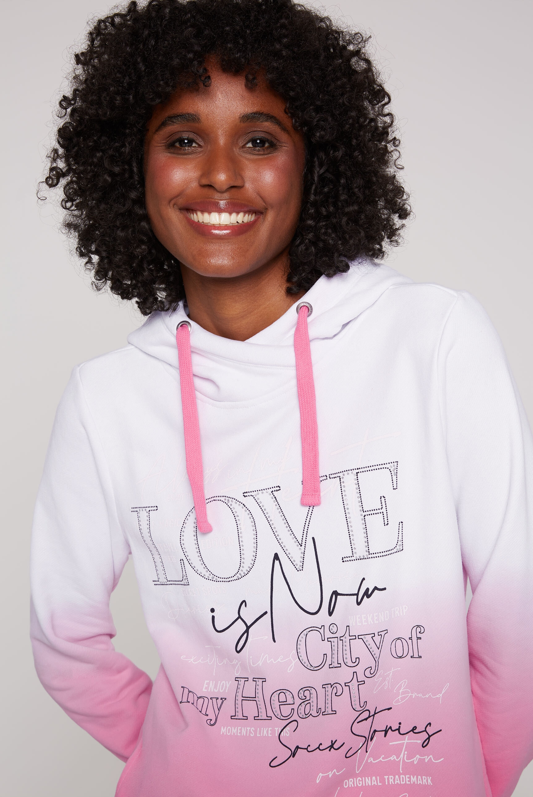 SOCCX Kapuzensweatshirt, mit Taschen