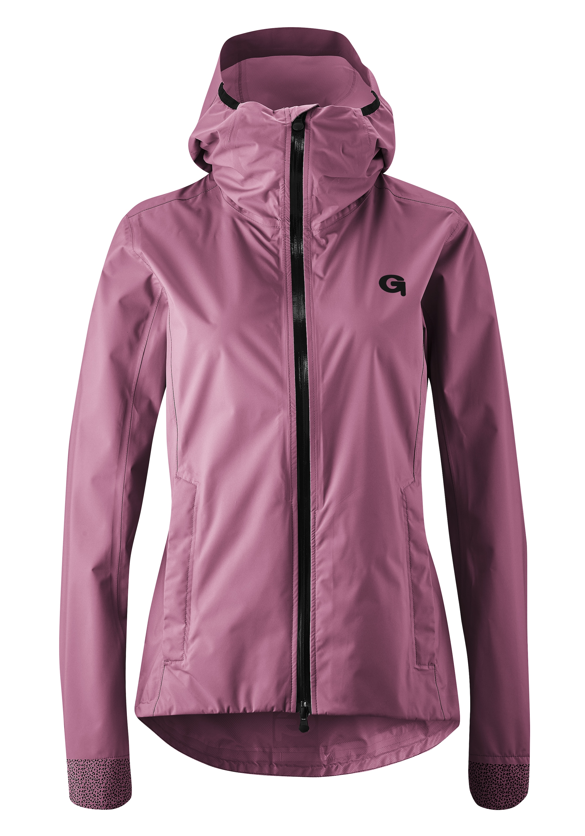 Gonso Fahrradjacke "Save Jacket Trail W", Damen Regenjacke wind- und wasserdicht, Radjacke mit Kapuze