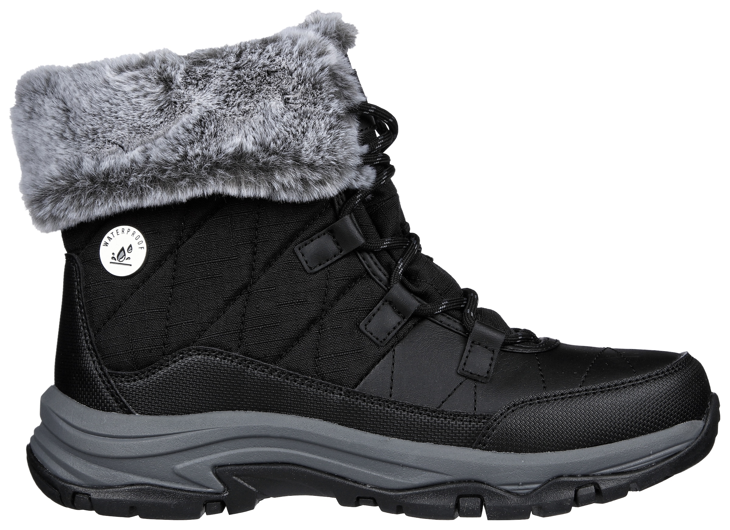 Skechers Winterboots »TREGO-«, mit Fellimitat-Besatz