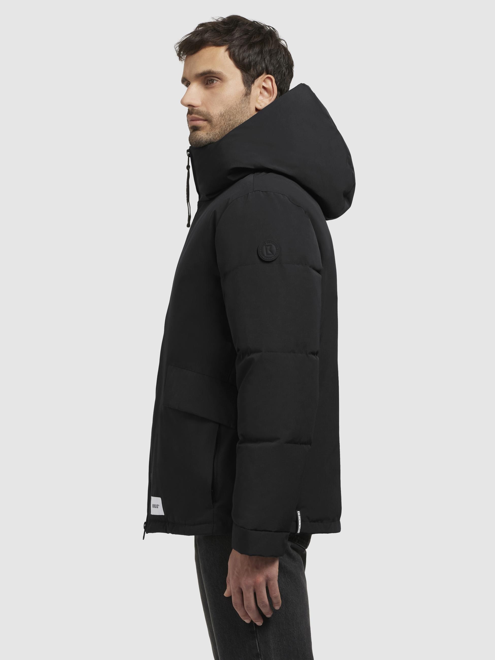 khujo Winterjacke »Gero-YM«, mit Kapuze, Warme Herren Outdoorjacke mit Kapuze