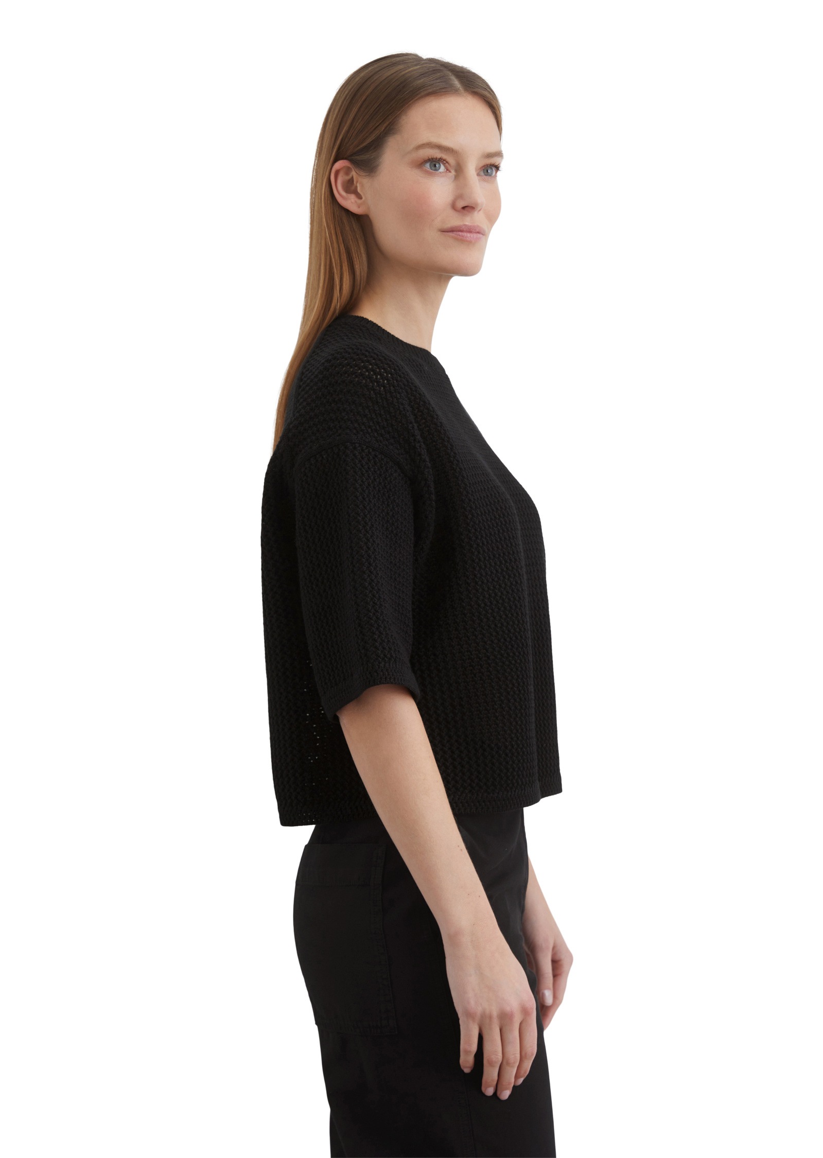Marc OPolo Rundhalspullover "aus softem Organic Cotton" günstig online kaufen
