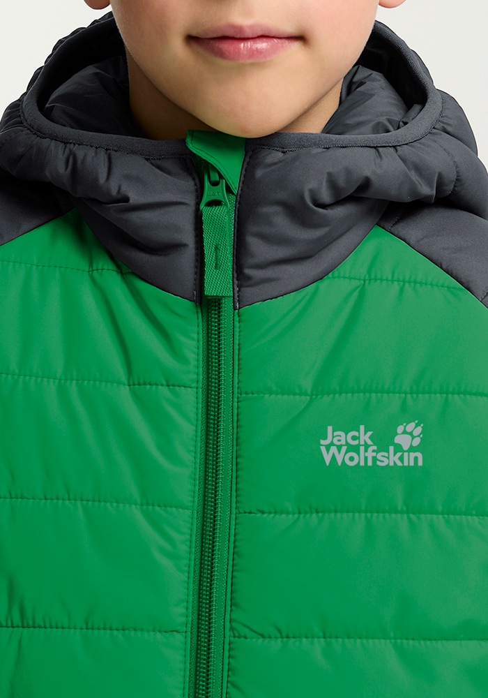 Jack Wolfskin Outdoorjacke »ZENON JKT KIDS«, mit Kapuze