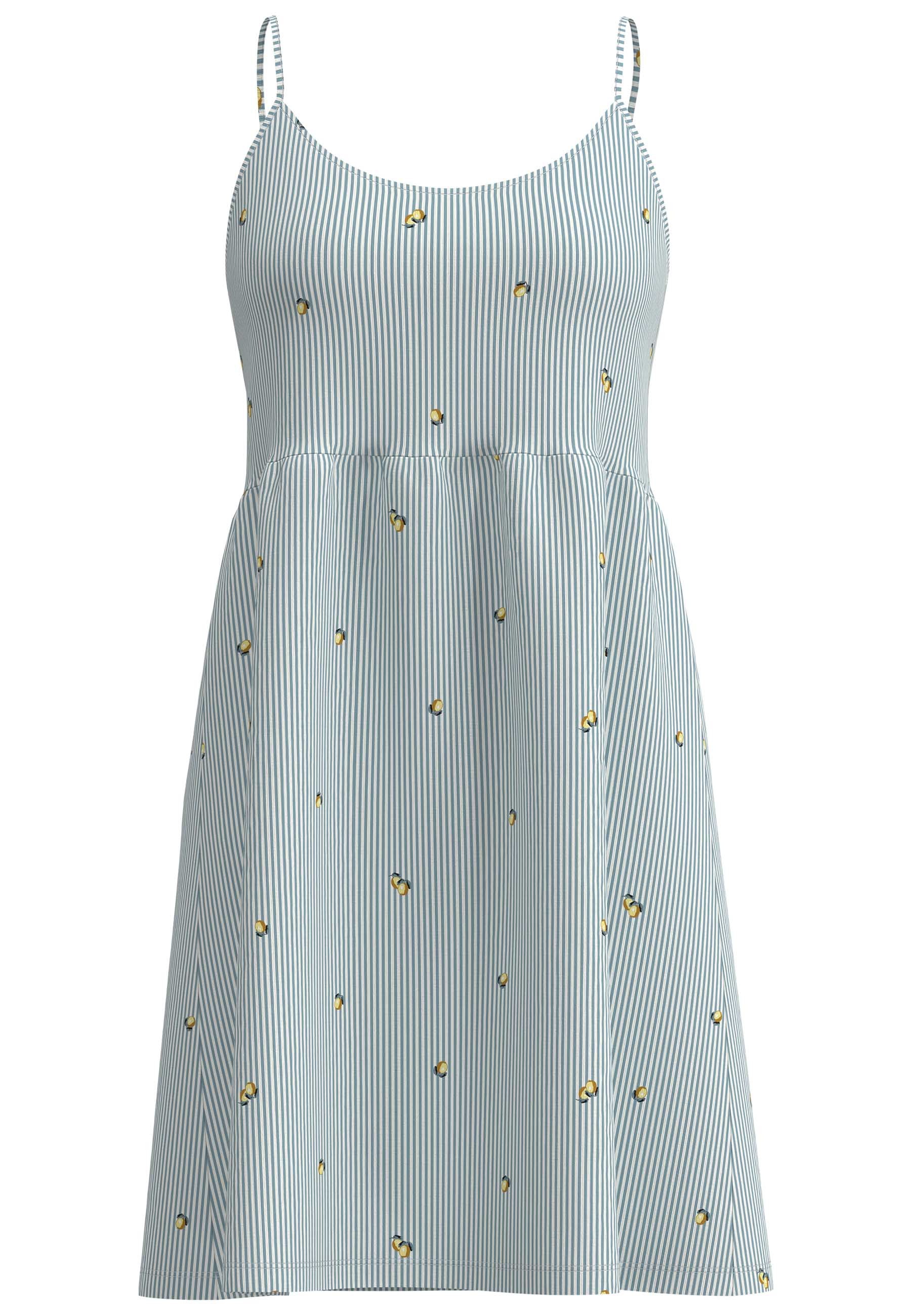 TOM TAILOR Nachthemd gestreift, mit Motiv, schmale Träger, Rundhalsausschni günstig online kaufen