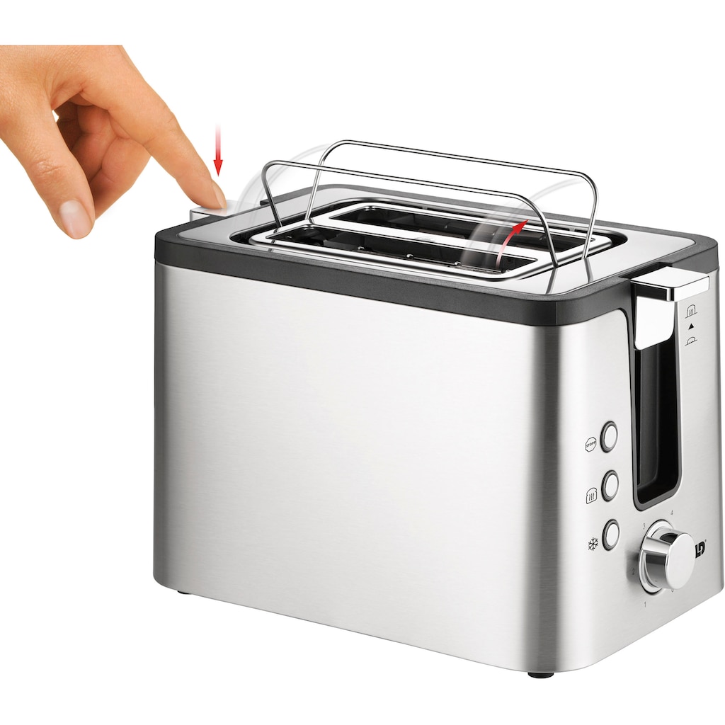 Unold Toaster »2er Kompakt 38215«, 2 kurze Schlitze, für 2 Scheiben, 800 W