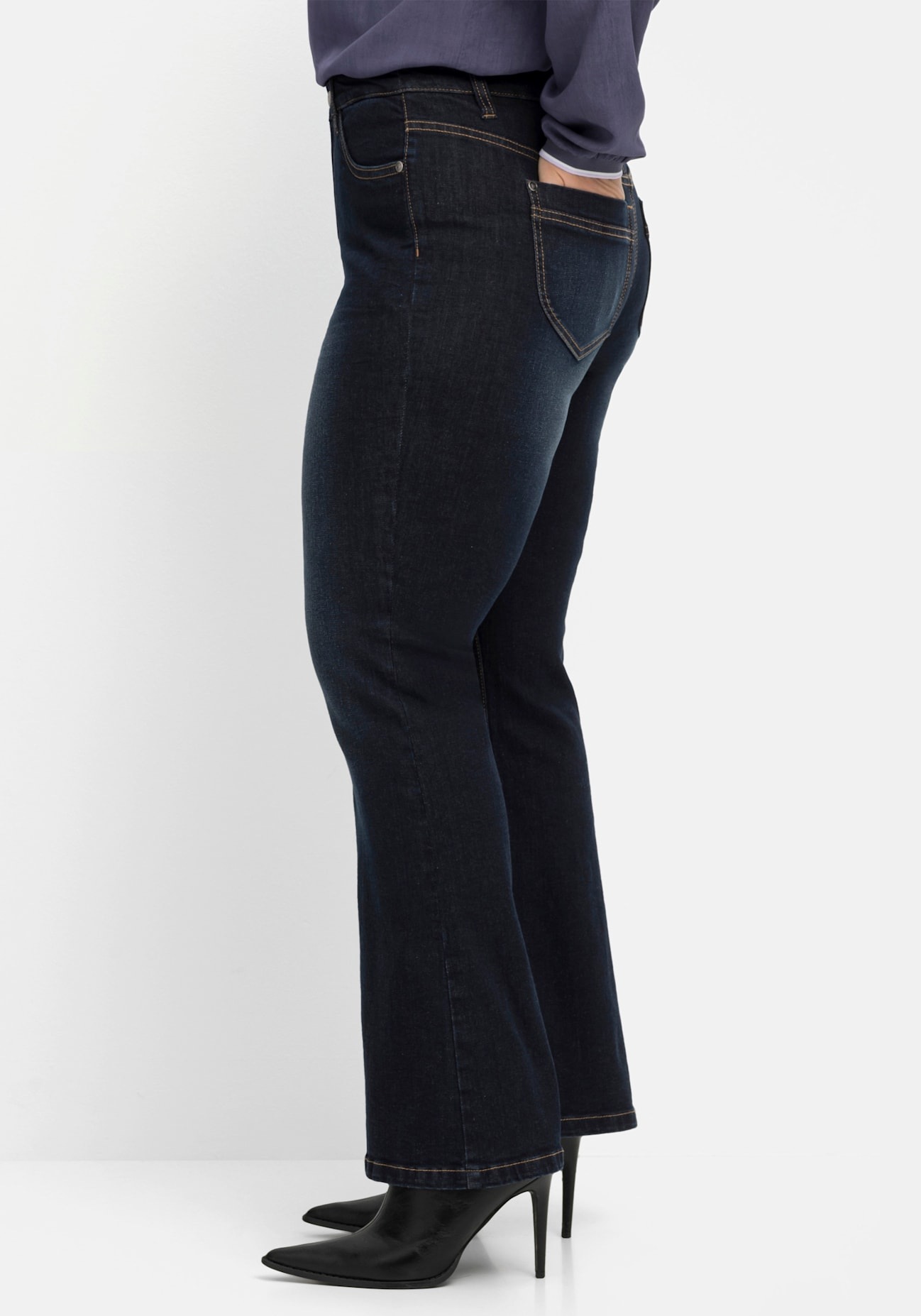 Sheego Bootcut-Jeans, (1 tlg.)