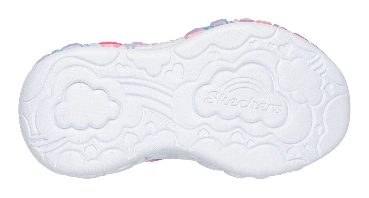 Thumbnail - Skechers Lauflernschuh "ETERNAL HEART LIGHTS", Blink,-Klettschuh mit Herz-Applikation, Größenschablone zum Download