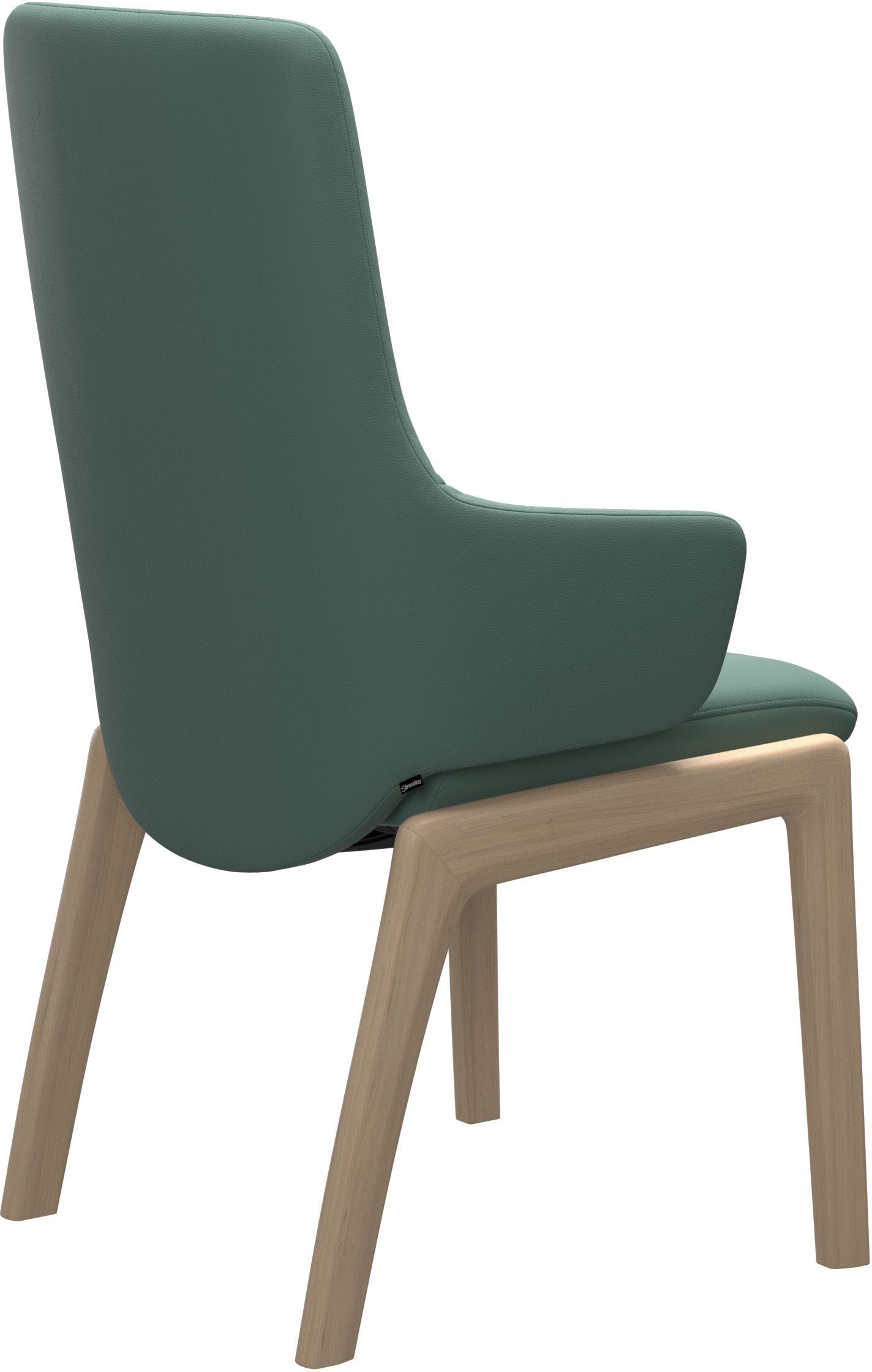 Stressless® Polsterstuhl »Laurel«, Leder PALOMA, High Back mit Armlehne, Größe L, mit abgerundeten Beinen in Eiche