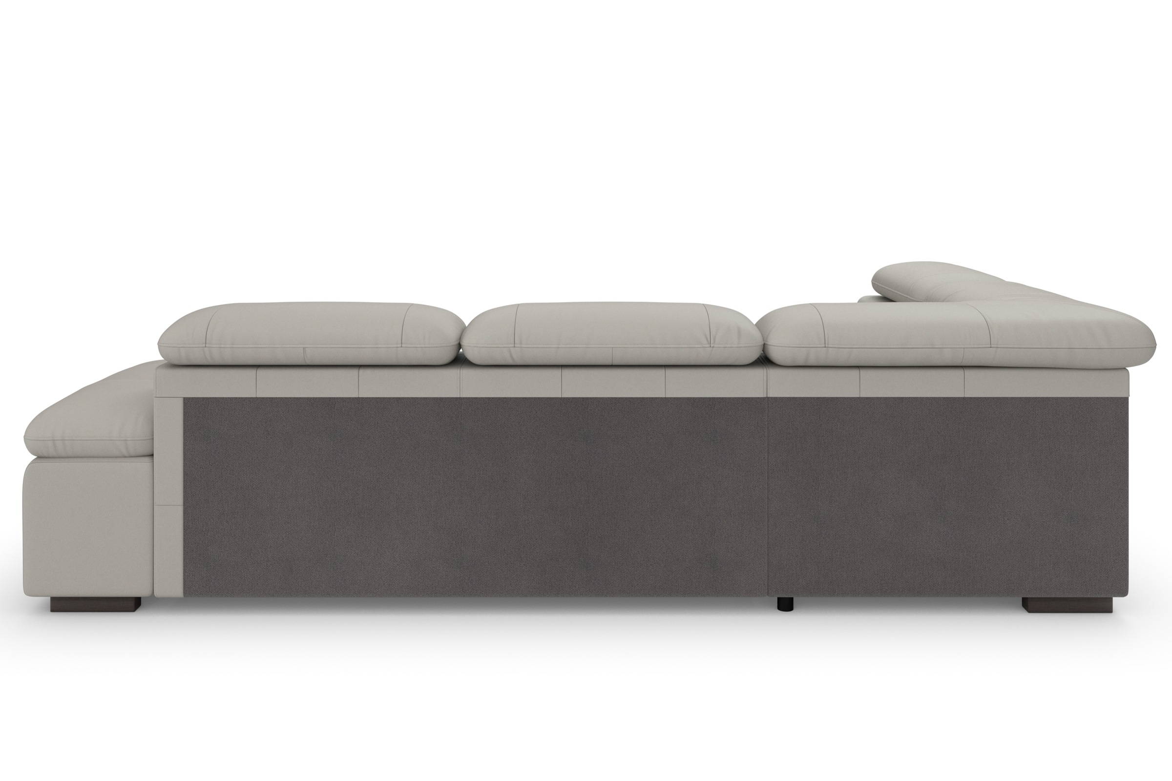 Home affaire Ecksofa »Alberto L-Form«, mit Kopfteilverstellung, wahlweise mit Bettfunktion