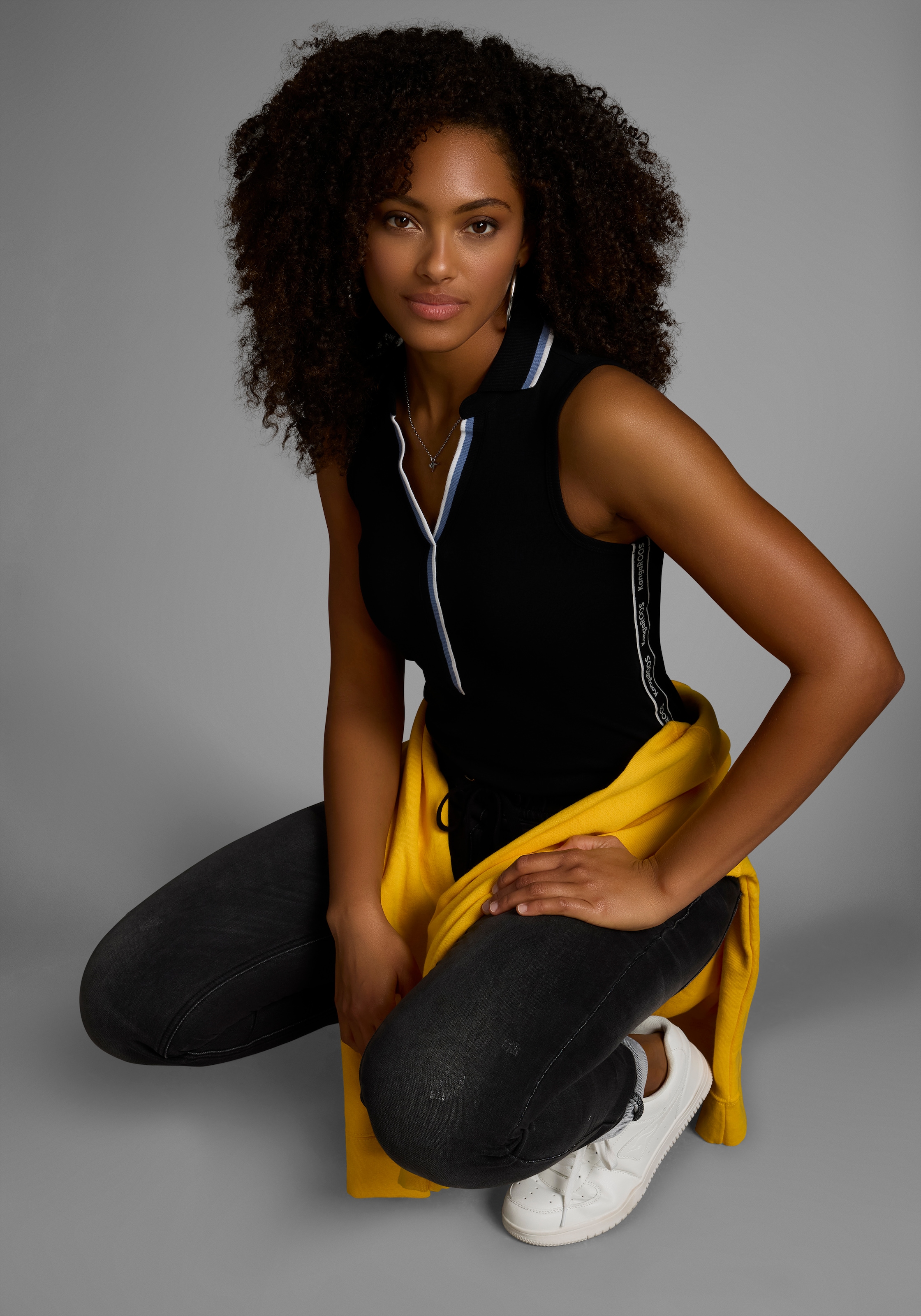 KangaROOS Tanktop, (Packung, 2 tlg.), Tape mit Logobranding seitlich - NEUE KOLLEKTION