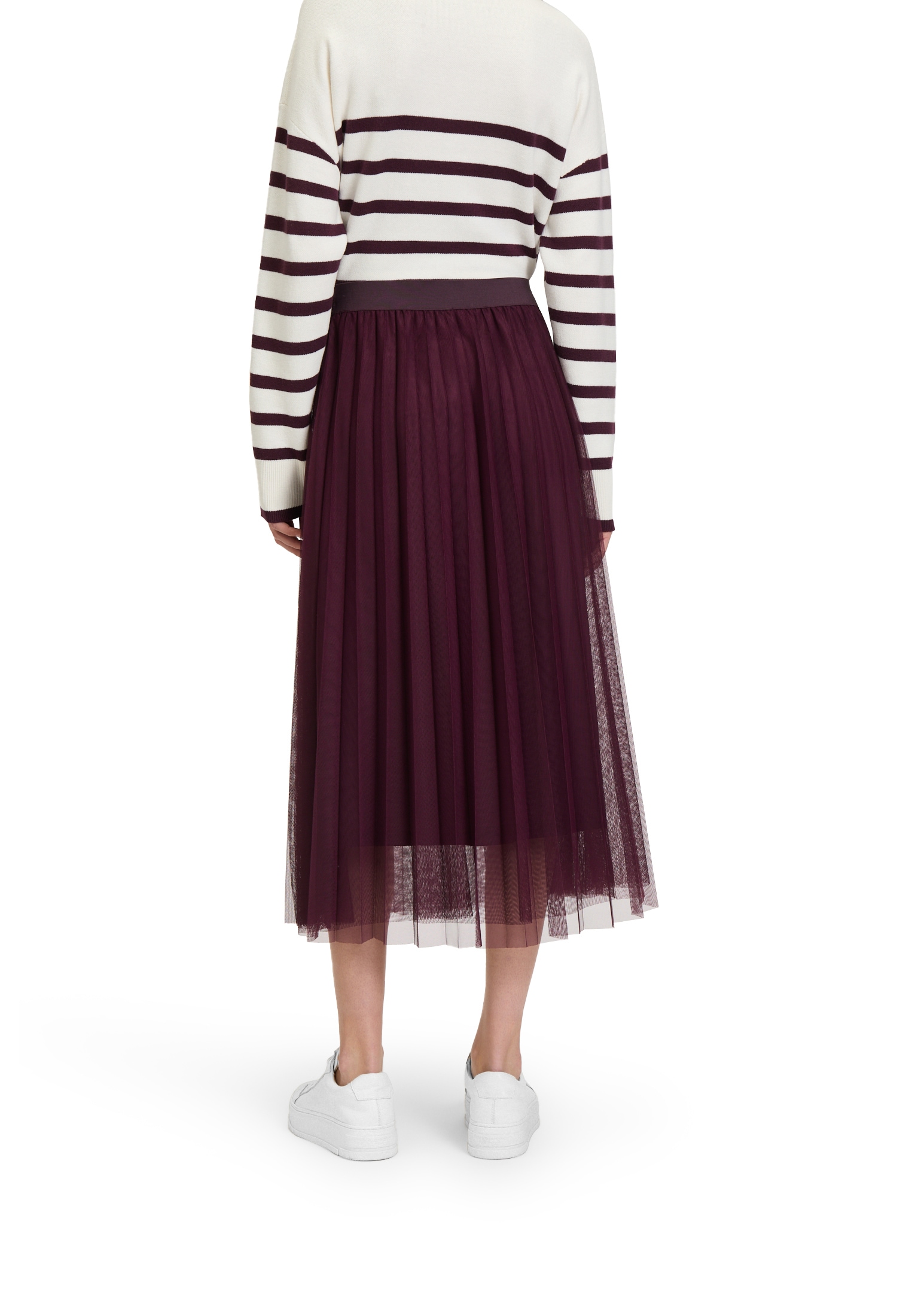 Betty&Co Midirock »Betty & Co Damen Midirock mit Plissee«, Plissee