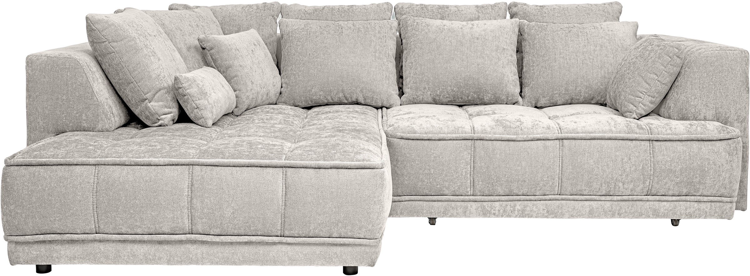 WERK2 Ecksofa "Tiga, Komfortsofa mit elekt. Auszugsfunktion, bequem, L-Form günstig online kaufen