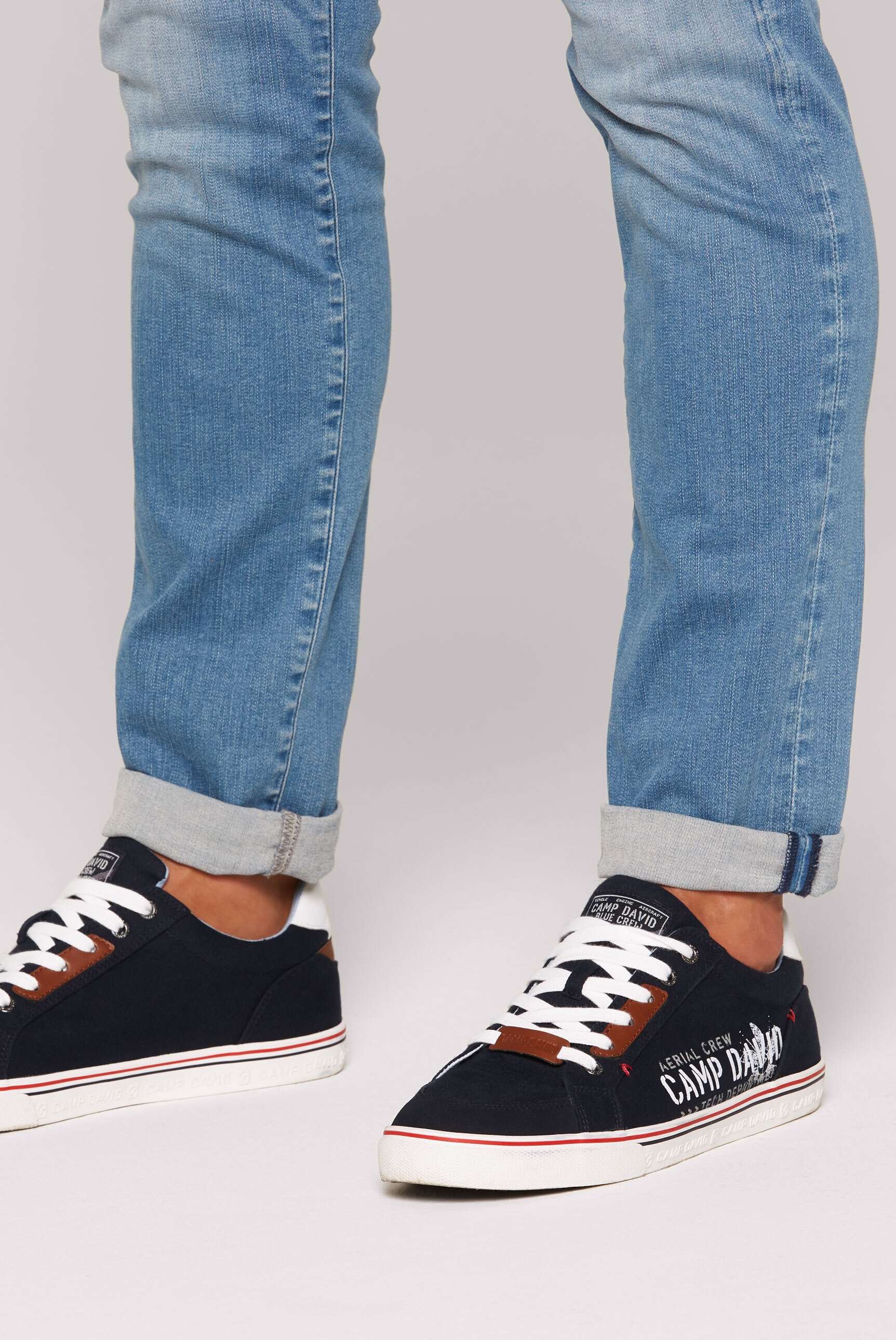 CAMP DAVID Sneaker, mit Label-Print