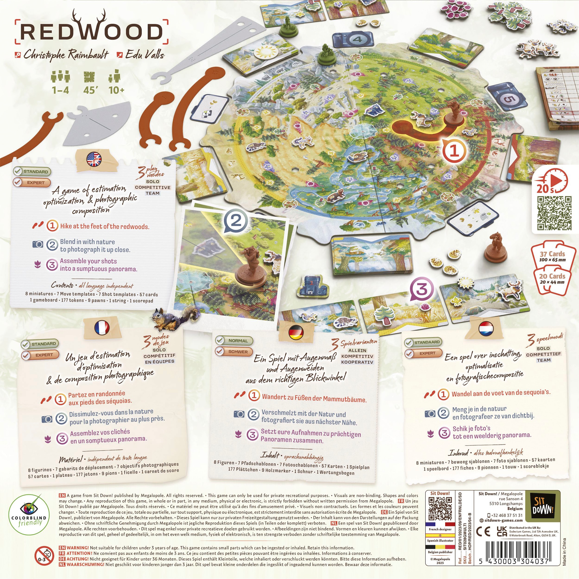 SIT DOWN! Spiel »Redwood Retail Version DE«