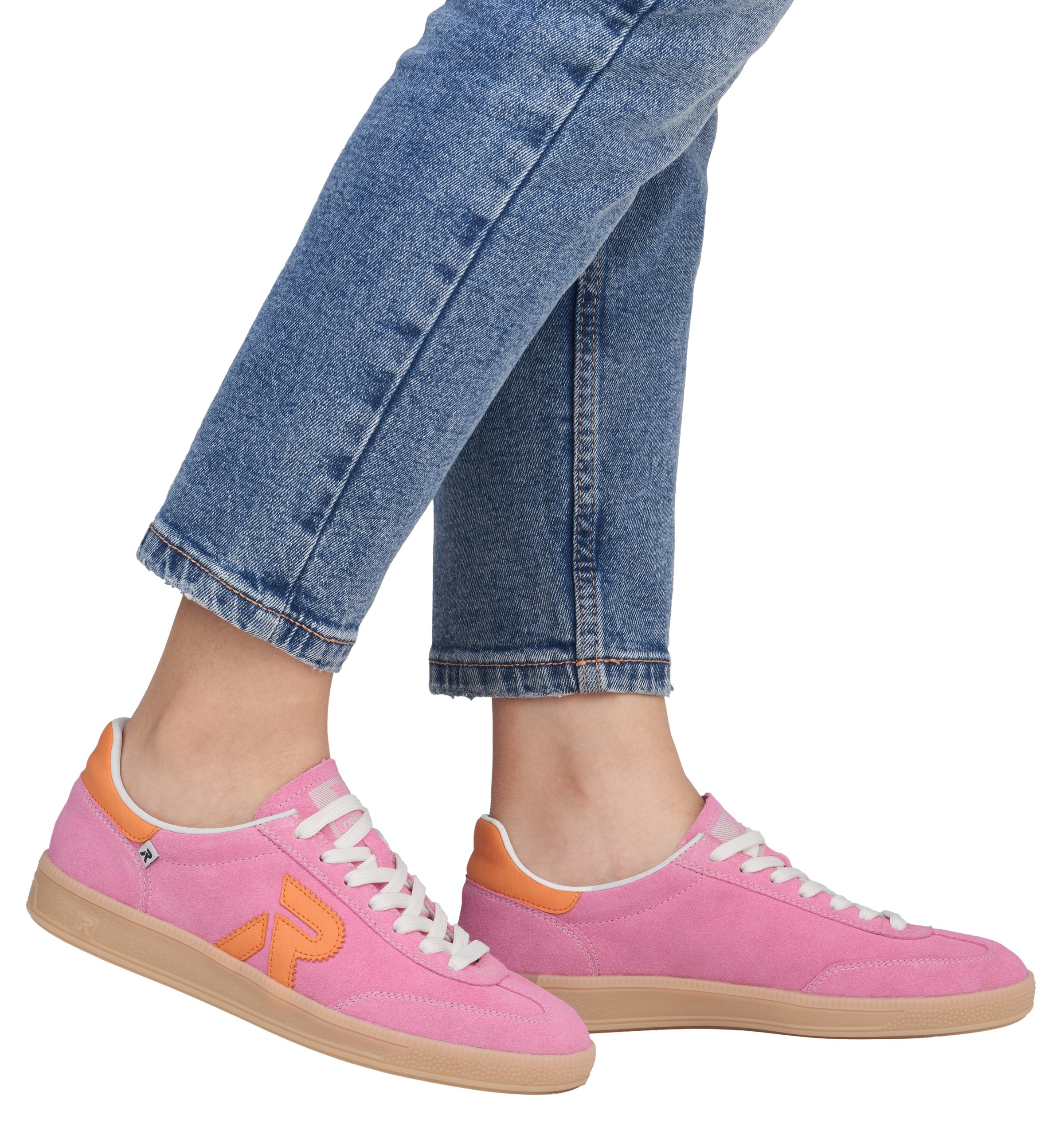 RIEKER Sport Sneaker "San Diego Swing2GO", Retro-Sneaker, Freizeitschuh, Ha günstig online kaufen