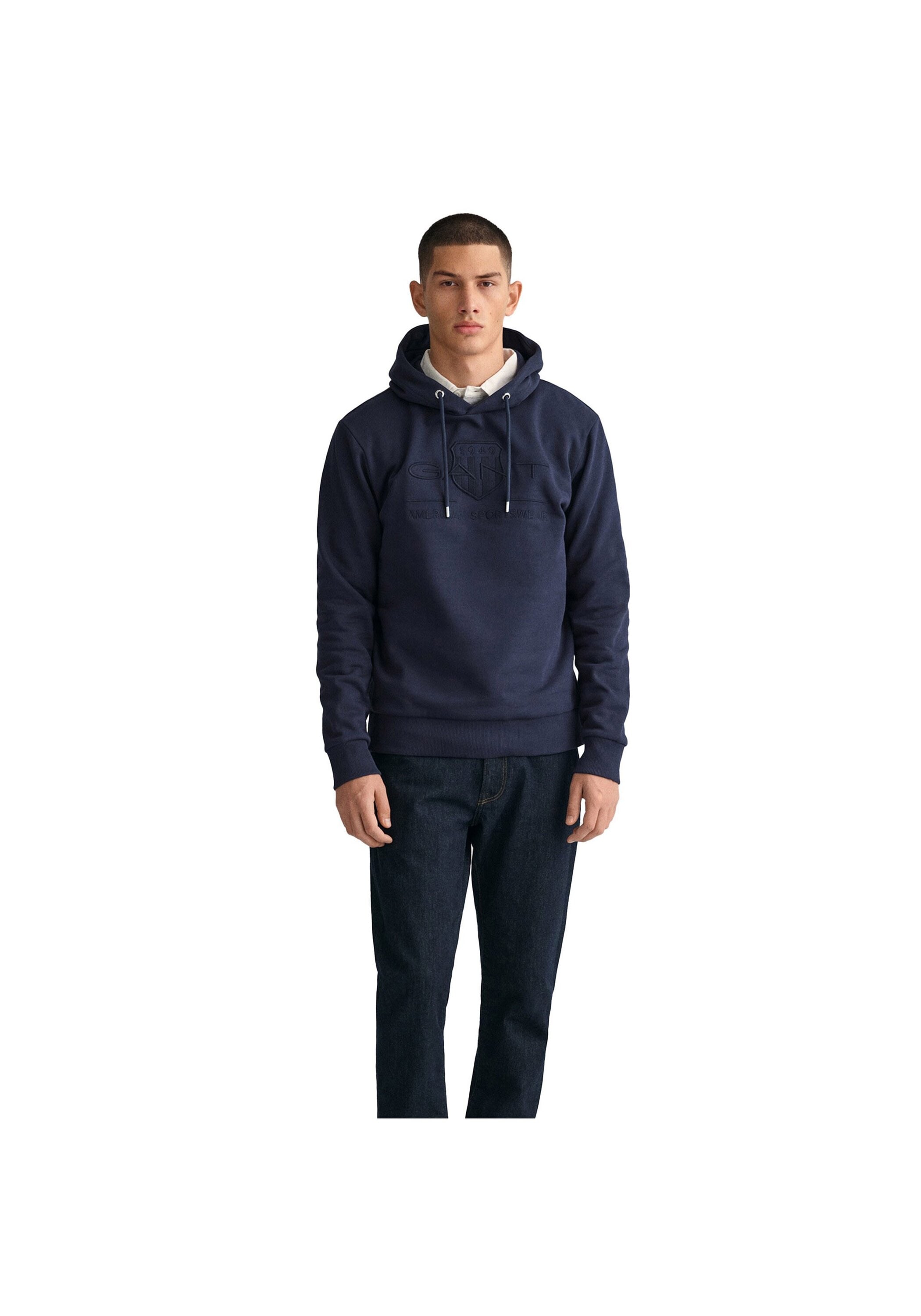 Gant Sweatshirt »Sweatshirt REGULAR TONAL SHIELD HOODIE«
