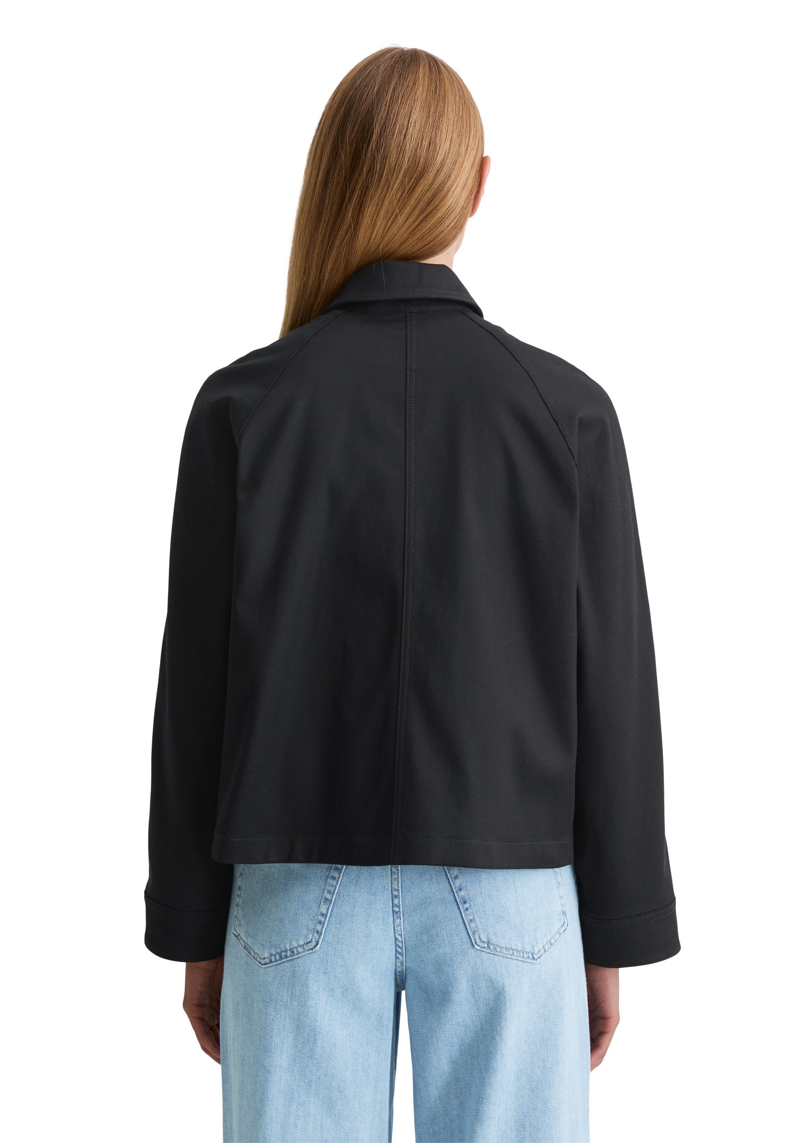 Marc O'Polo Kurzjacke »mit TENCEL™ Lyocell« ohne Kapuze