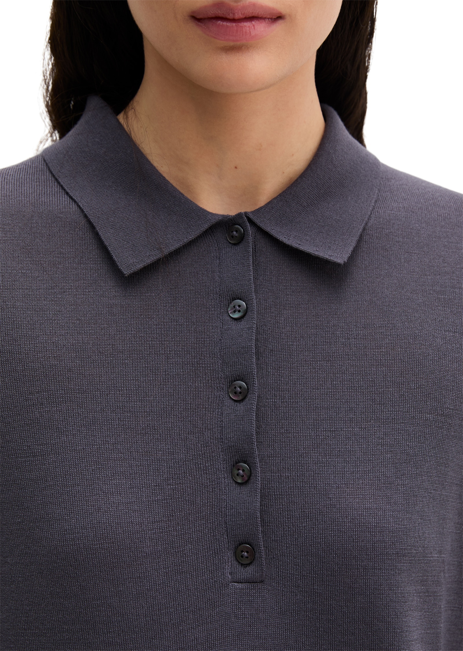 Marc O'Polo Strickpullover »aus edlem Merinowolle-Viskose-Mix«