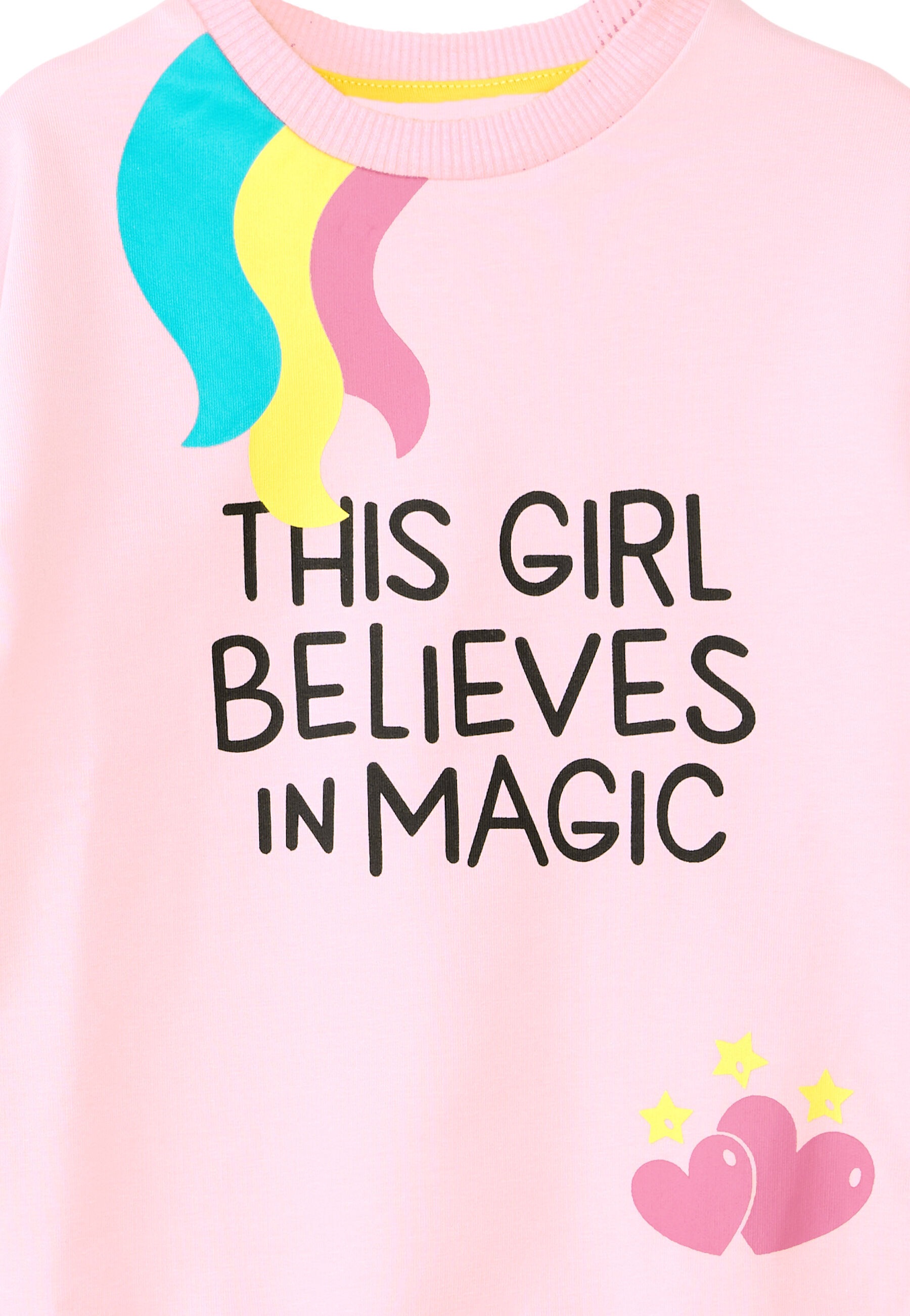Denokids Hausanzug »Magic Unicorn«, (2 tlg.), mit Einhorn-Motiv