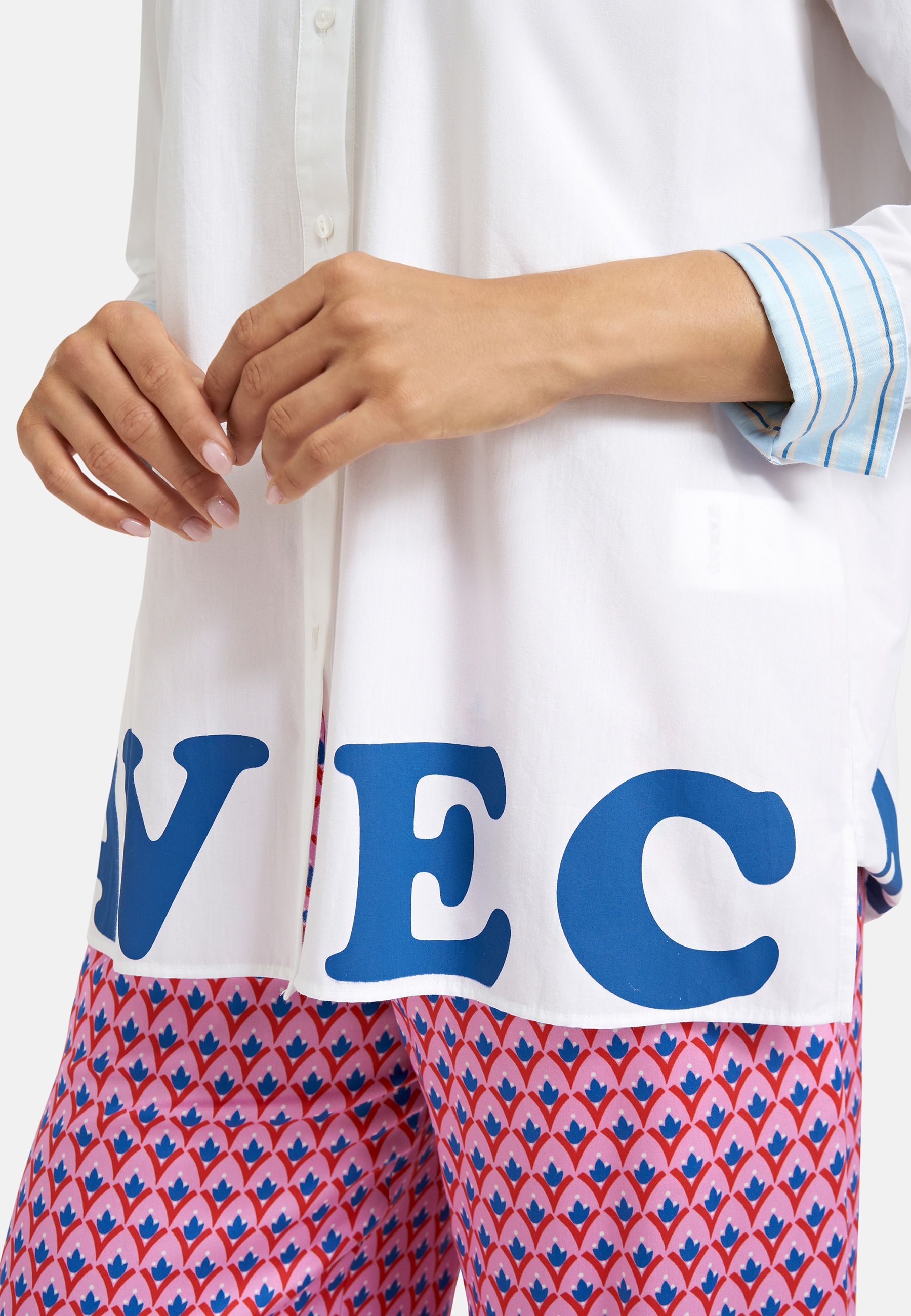 Smith & Soul Langarmbluse aus Baumwolle