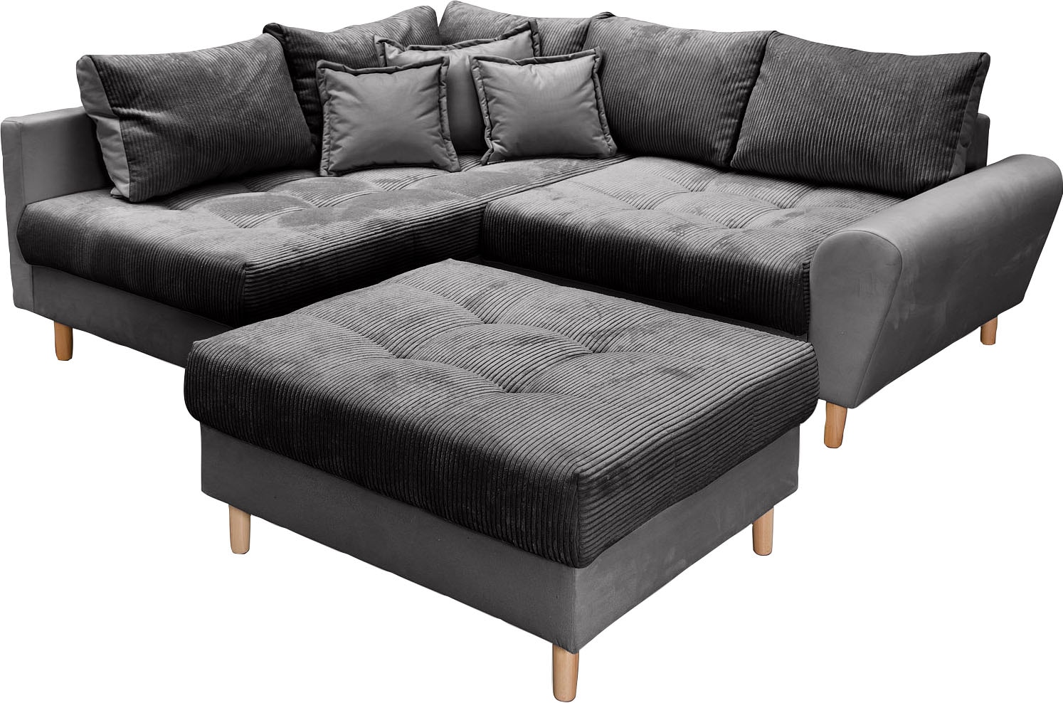 Home affaire Ecksofa "Rice L-Form, B: 223 cm - OTTO. Verlässliche Qualität. günstig online kaufen