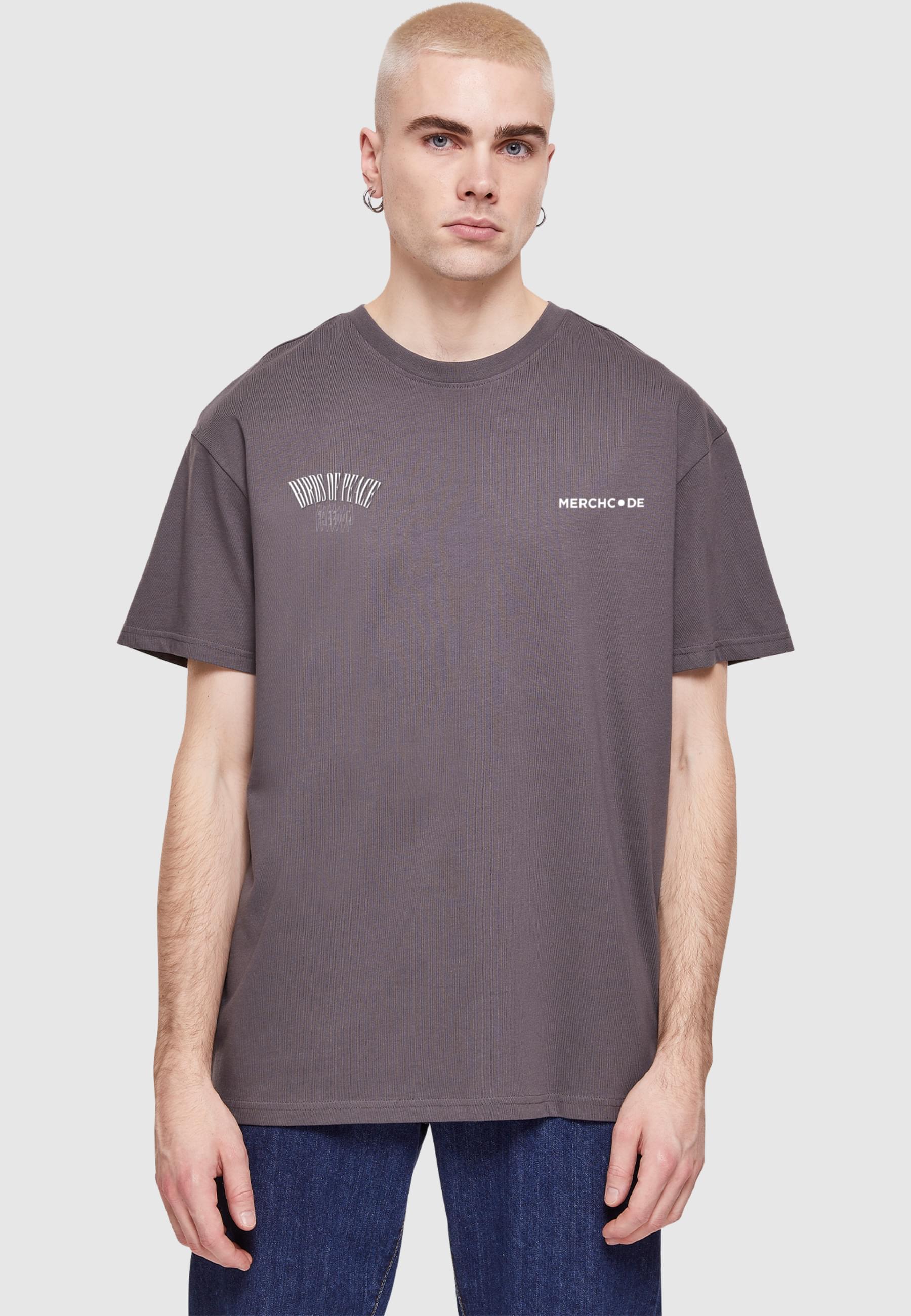 Thumbnail - Merchcode T-Shirt "Merchcode Birds Of Peace T-Shirt", (1 tlg.)