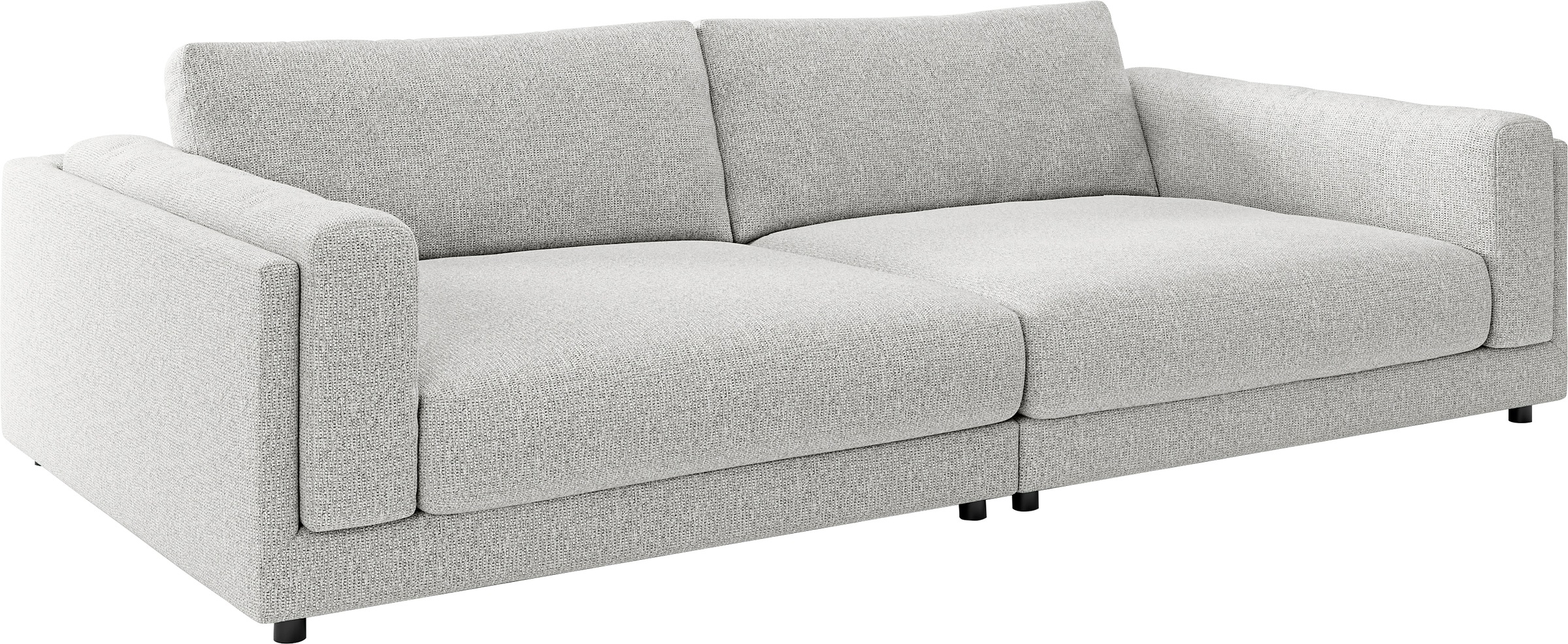 3C Candy Big-Sofa »Karalis mit extra großer Sitztiefe, elegantes Mega Sofa zum Relaxen,«, auch in Cord- oder Leder-Bezug, lose Kissen, loungige Bequemlichkeit