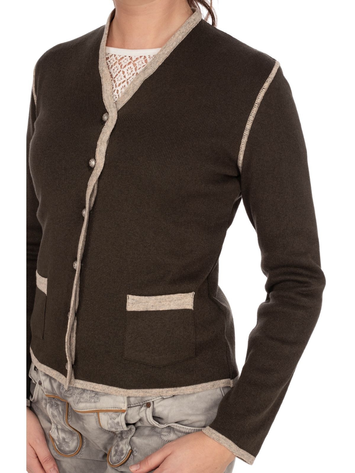 OS-Trachten Strickjacke »Strickjacke 457019-0771«