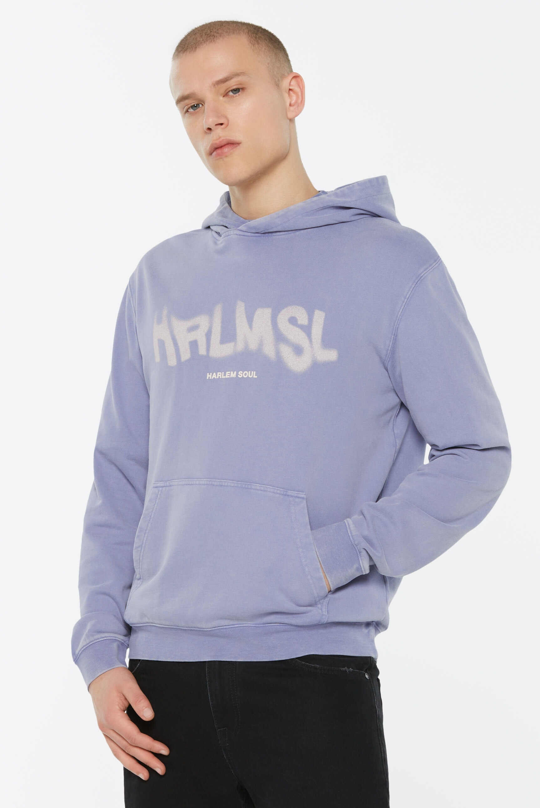 Harlem Soul Kapuzensweatshirt, mit Kängurutasche