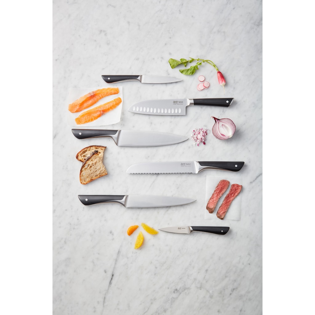 Tefal Messer-Set »K267S3 Jamie Oliver«, (Set, 3 tlg.)