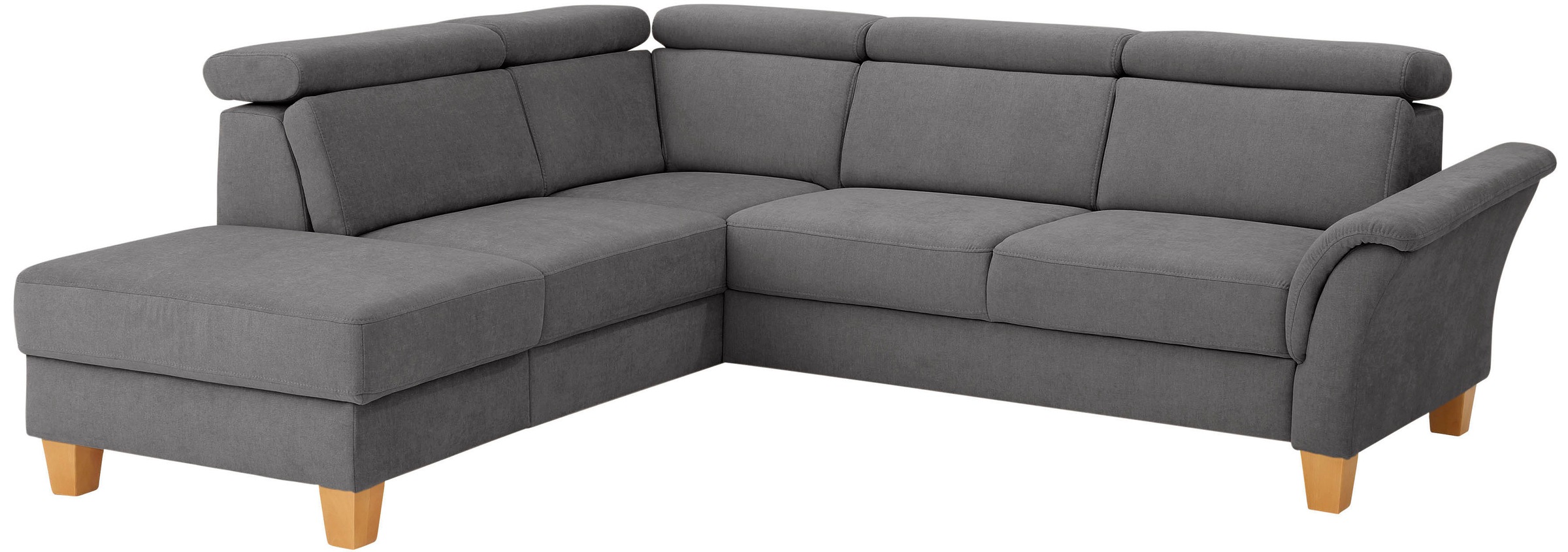 Thumbnail - Home affaire Wohnlandschaft "Conville U-Form" Kopfteilverstellung wahlweise mit Bettfunktion und Bettkasten