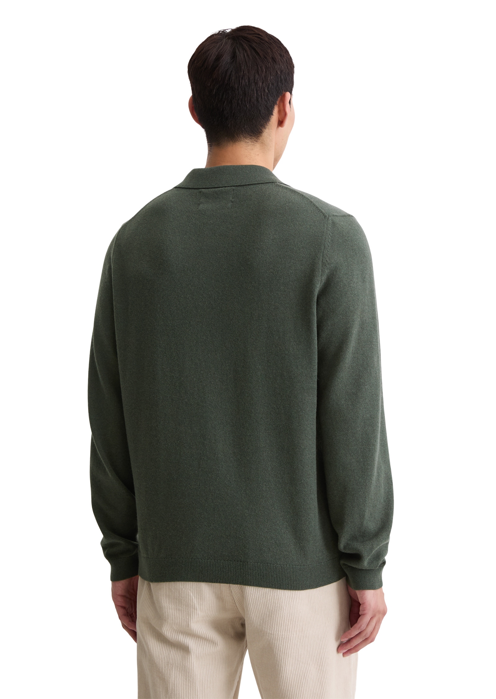 Marc O'Polo Strickpullover »aus softem Bio-Bauwoll-Schurwoll-Mix«