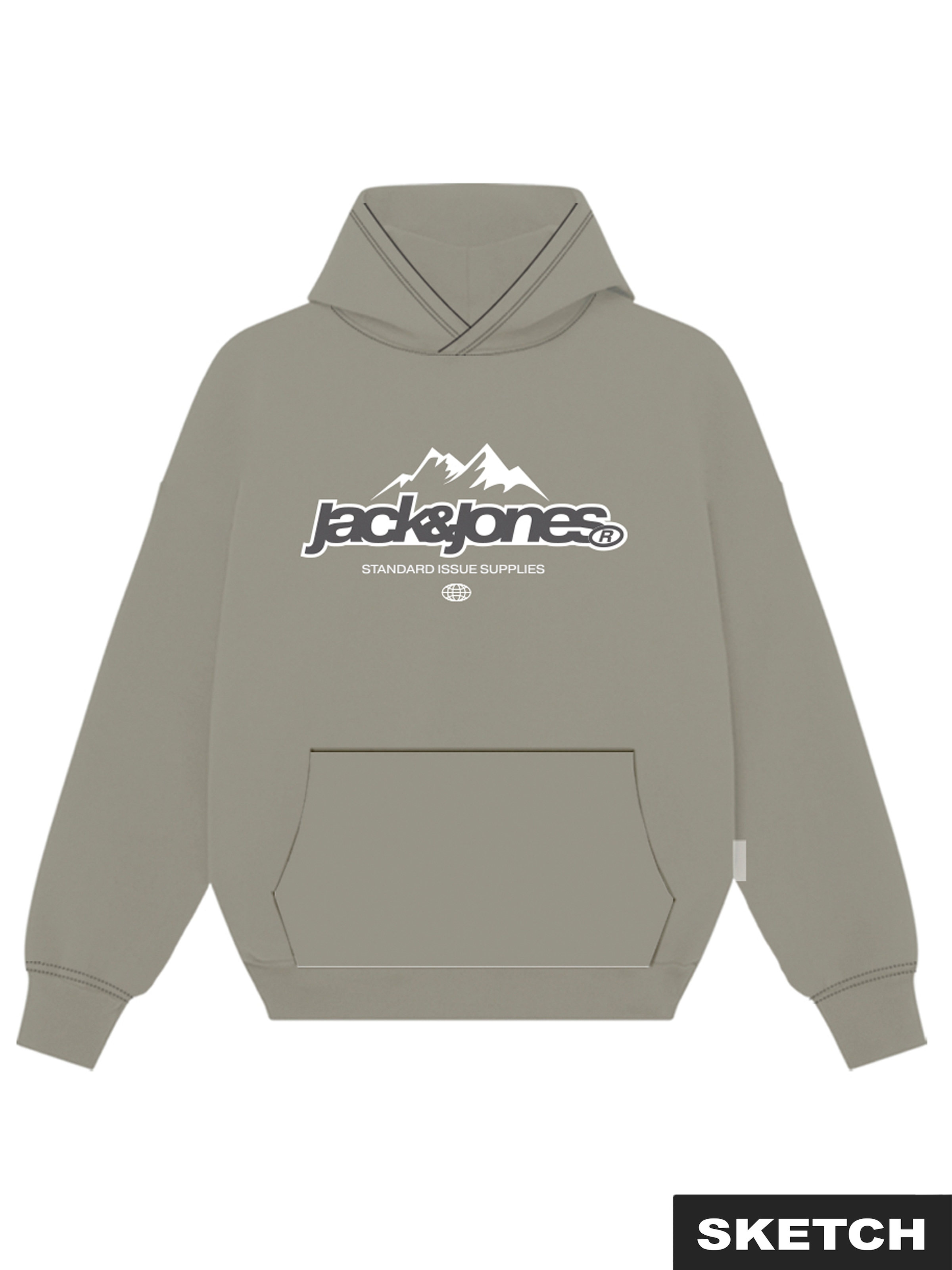 Jack & Jones Junior Kapuzensweatshirt »JCOFLARE FRONT SWEAT HOOD FST JNR«
