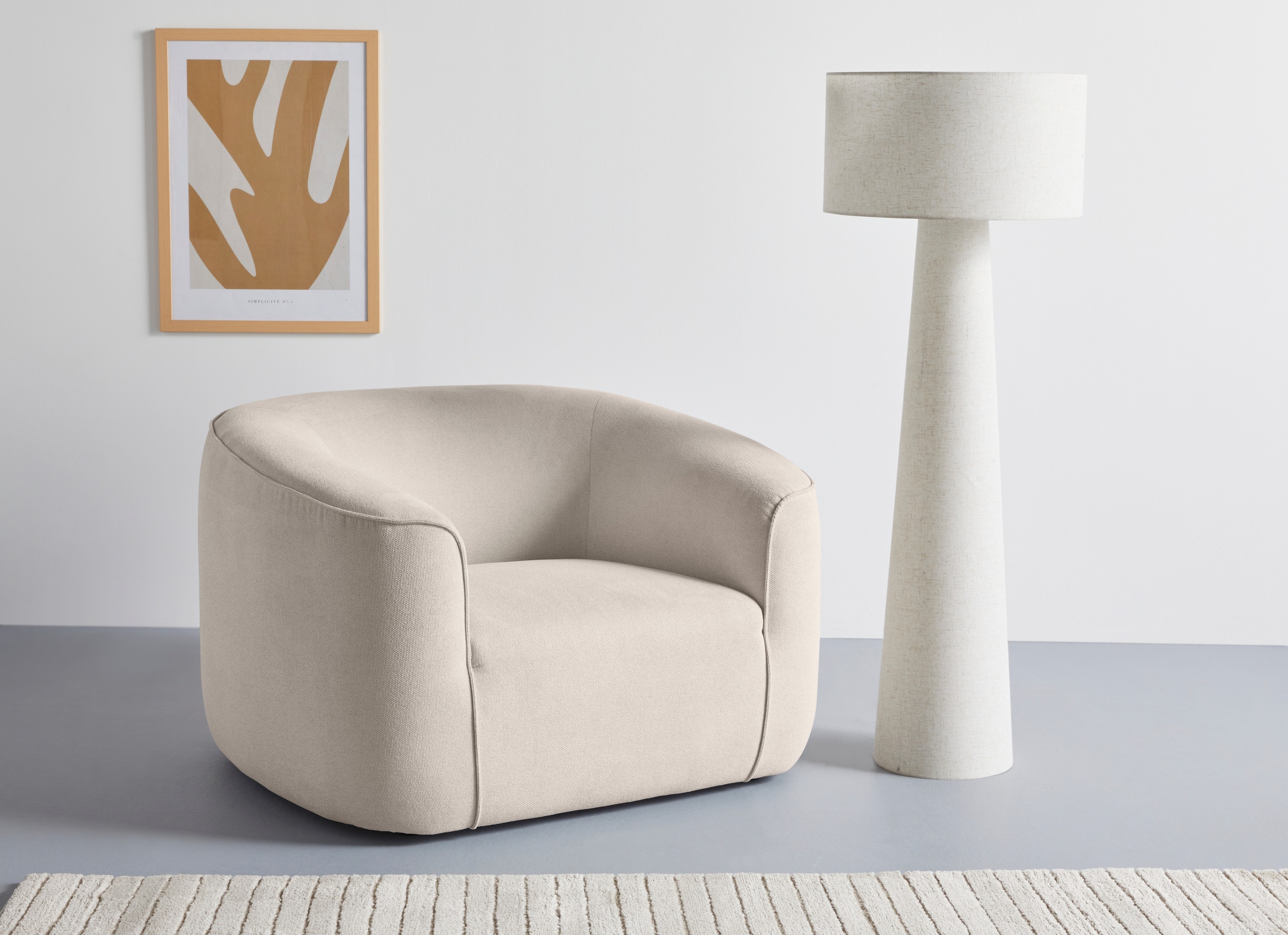 LeGer Home by Lena Gercke Sessel "LYZA Relaxsessel, Loungesessel, Maße B/T/ günstig online kaufen