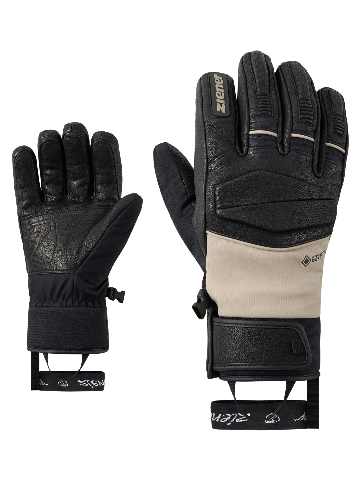 Ziener Skihandschuhe "GELLDO-Z GORE-TEX PrimaLoft" wasserdicht, winddicht, atmungsaktiv, extra warm, Lederanteile