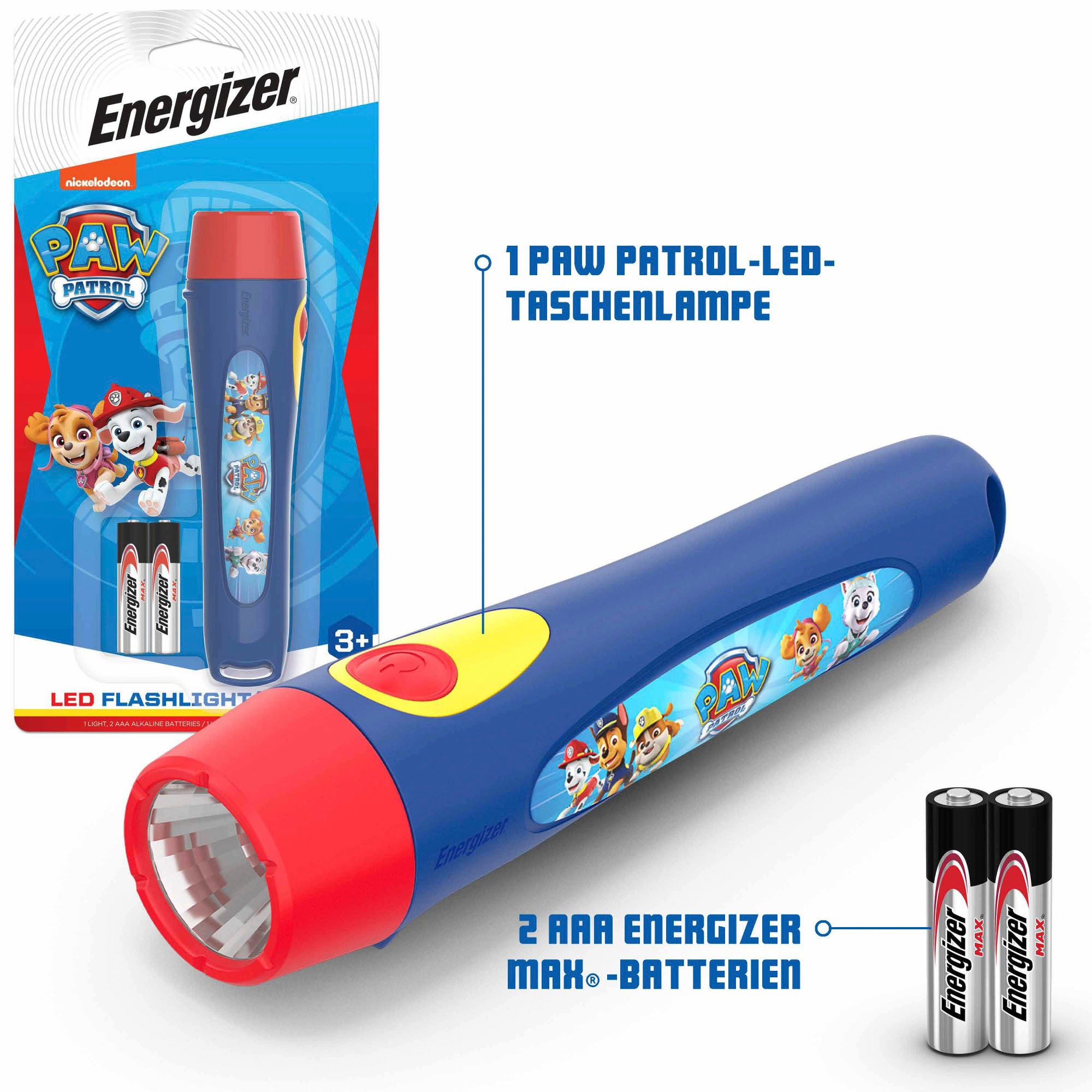 Energizer Taschenlampe »PAW Patrol LED«, (1 St.)